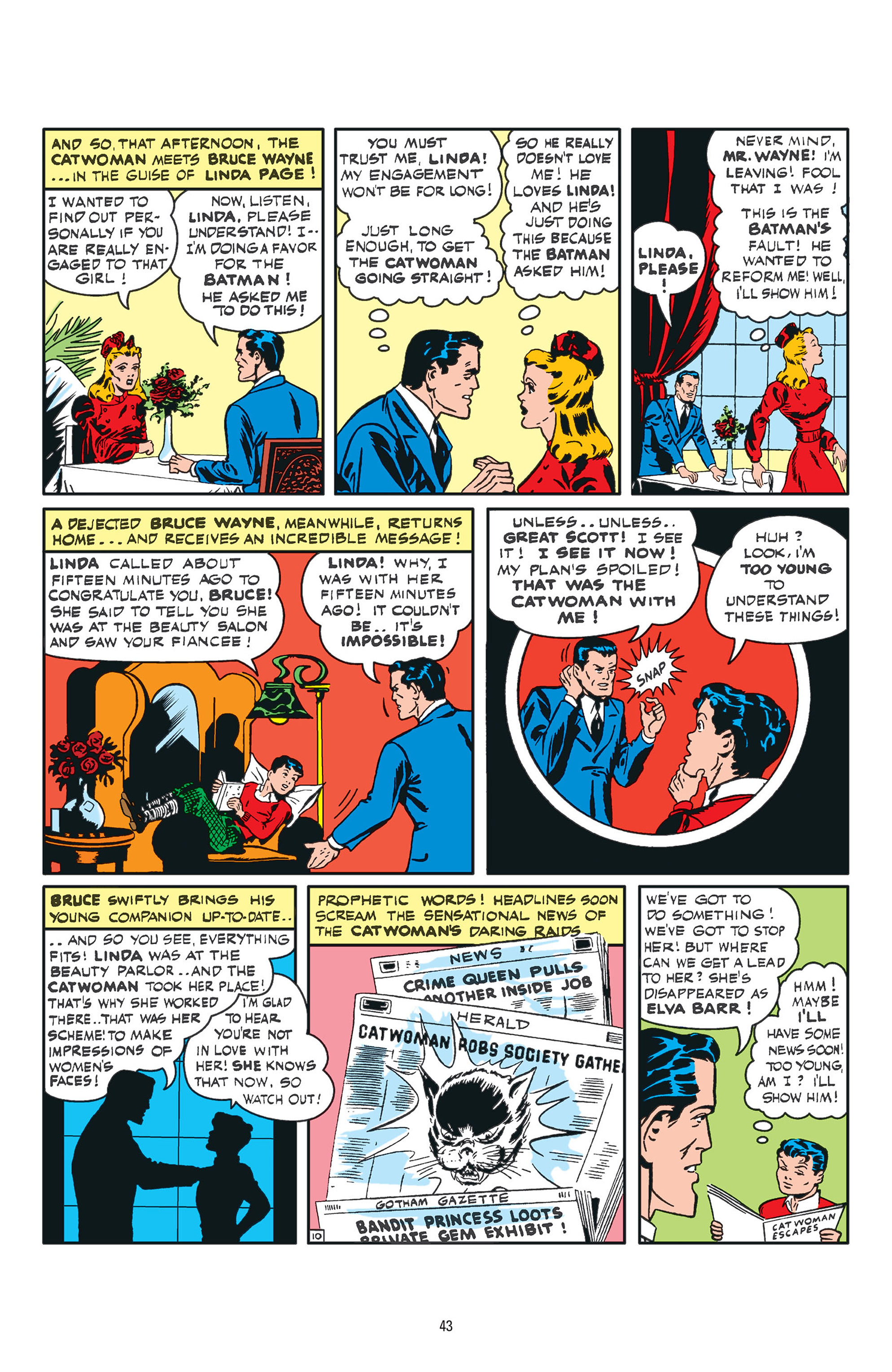 Batman: The Bat and the Cat: 80 Years of Romance (2020) issue 1 (New) - Page 43