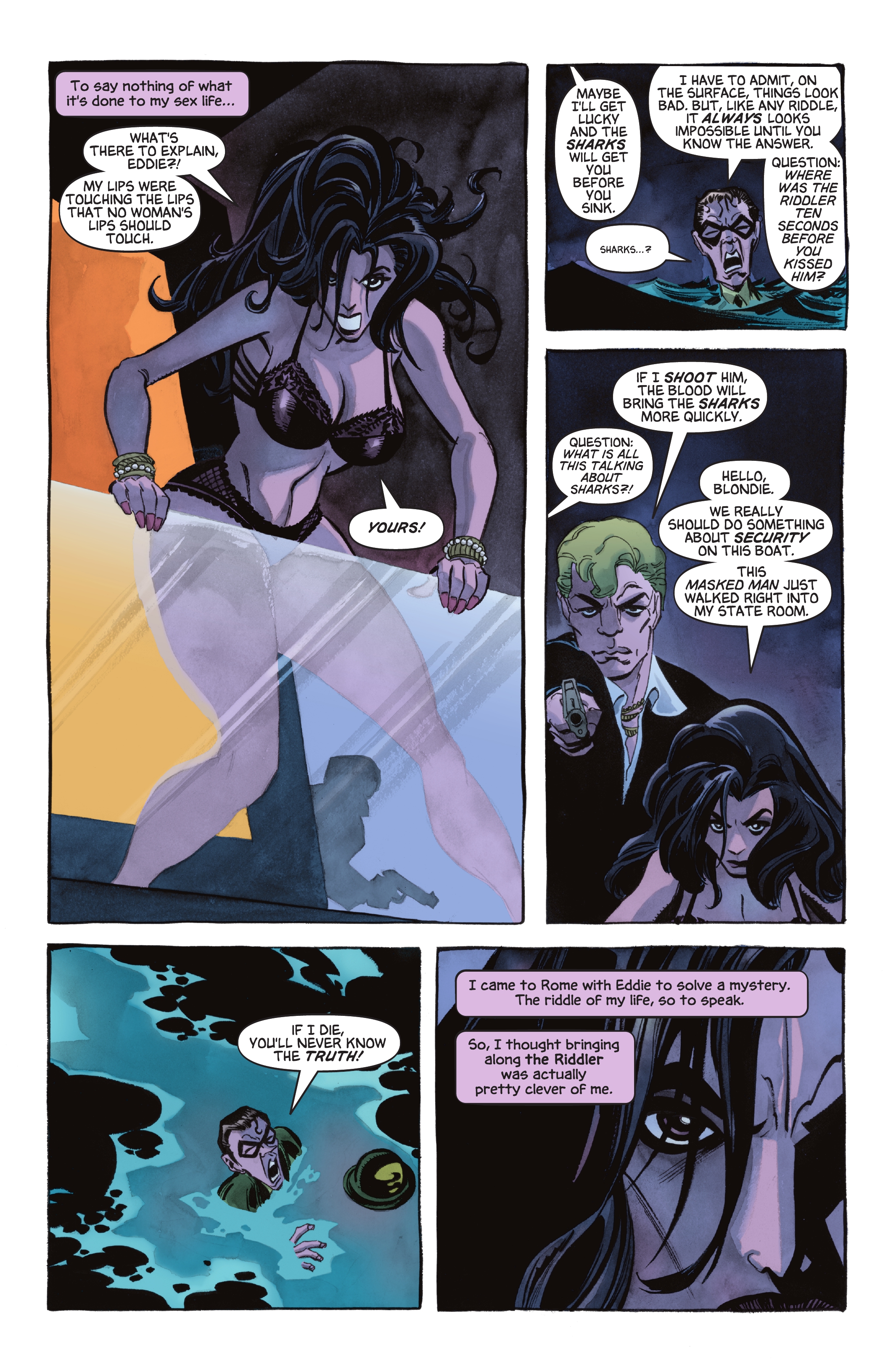 Batman The Long Halloween: Catwoman: When In Rome Deluxe Edition (2022) issue HC - Page 101