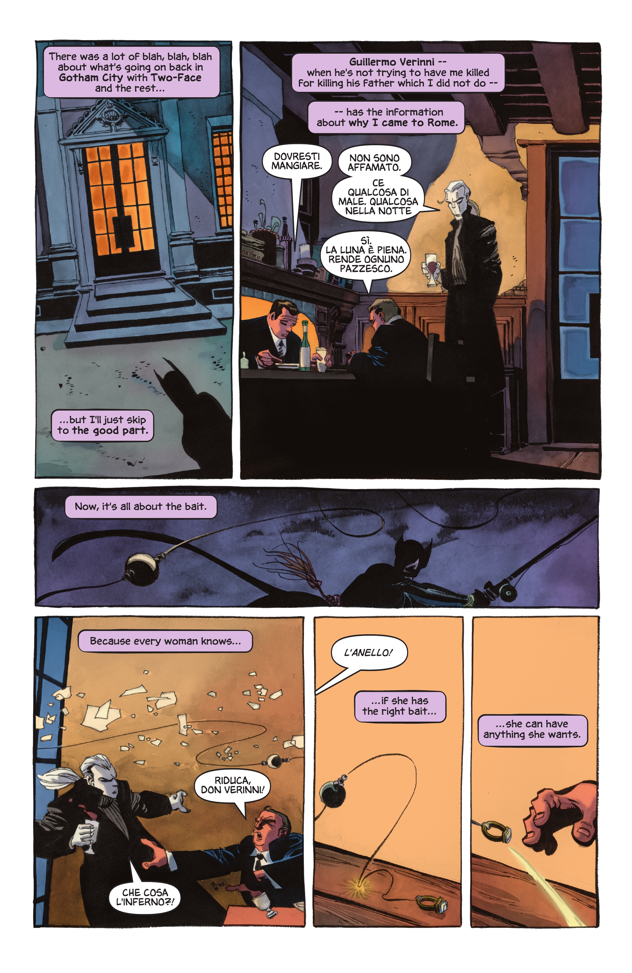 Batman The Long Halloween: Catwoman: When In Rome Deluxe Edition (2022) issue HC - Page 104