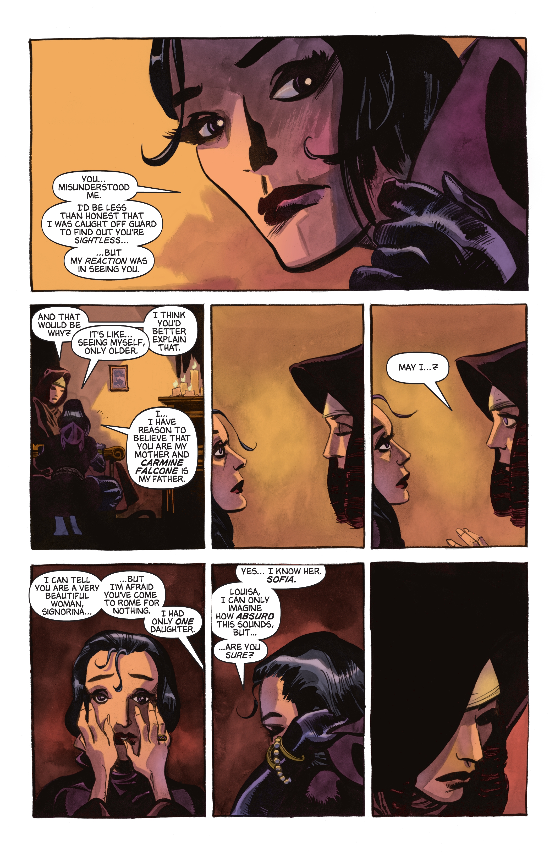 Batman The Long Halloween: Catwoman: When In Rome Deluxe Edition (2022) issue HC - Page 112