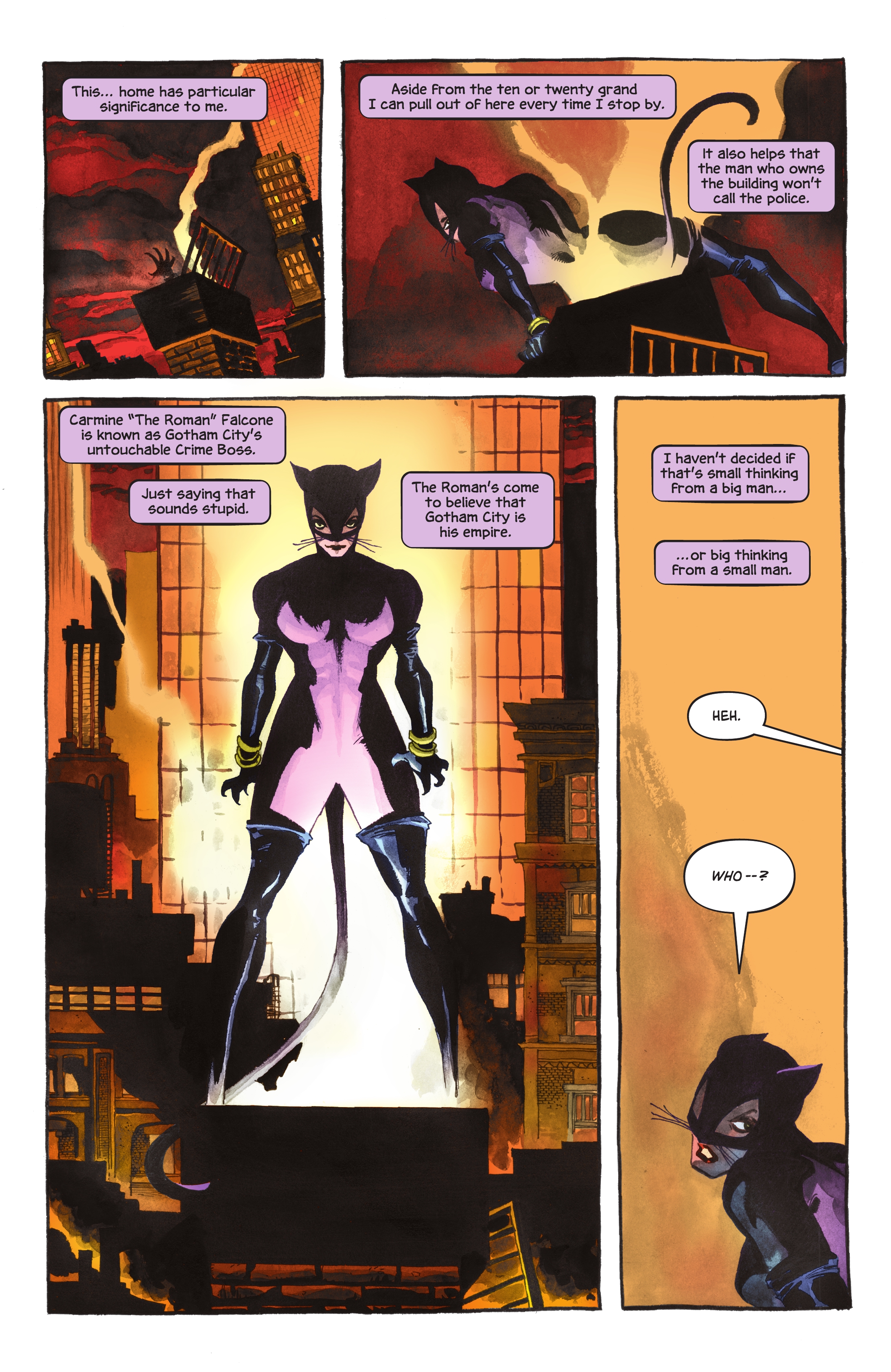 Batman The Long Halloween: Catwoman: When In Rome Deluxe Edition (2022) issue HC - Page 12