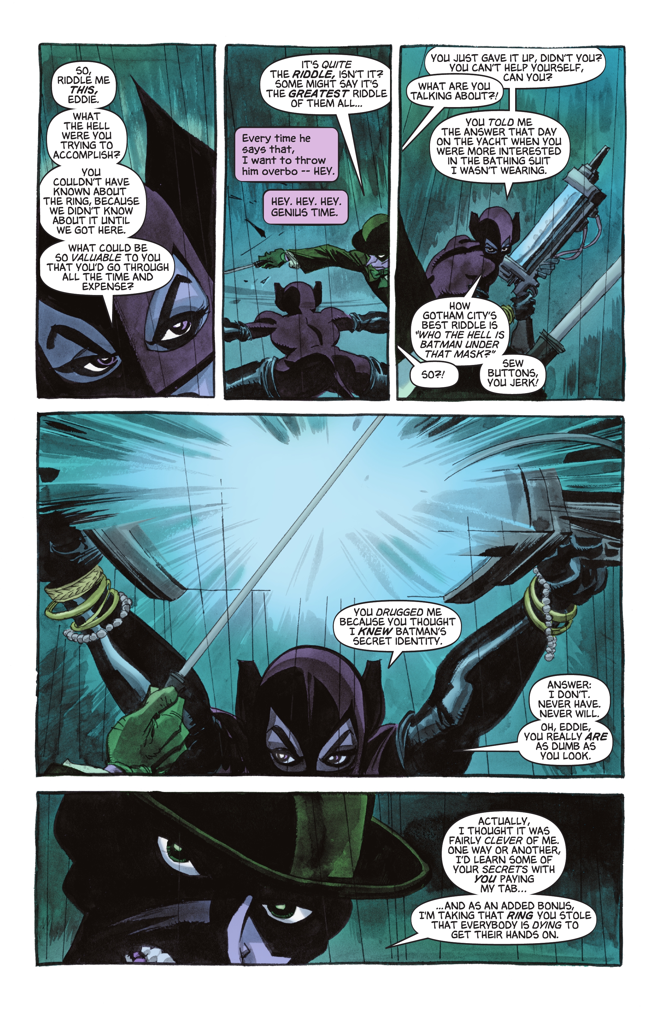 Batman The Long Halloween: Catwoman: When In Rome Deluxe Edition (2022) issue HC - Page 127