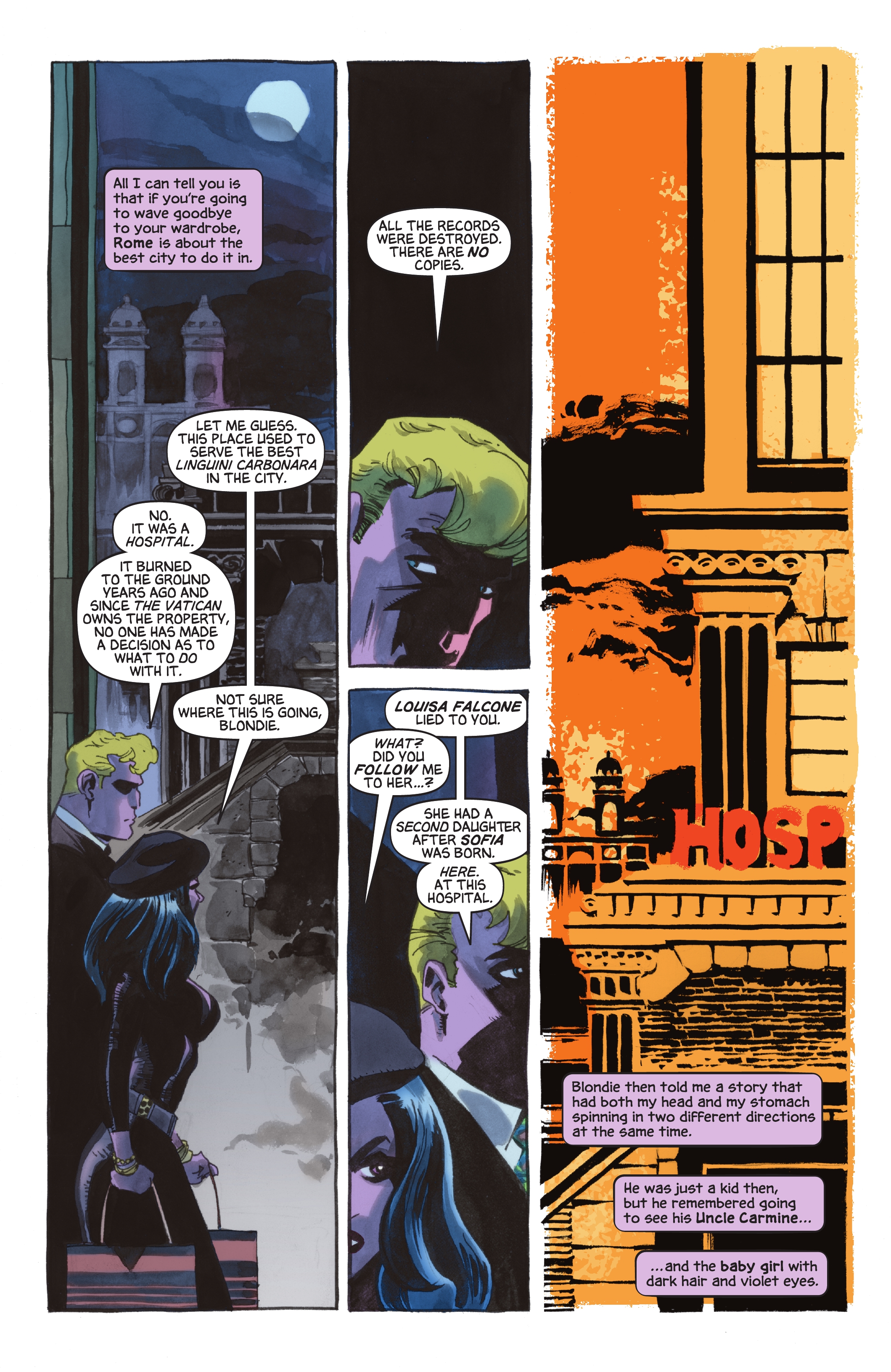 Batman The Long Halloween: Catwoman: When In Rome Deluxe Edition (2022) issue HC - Page 131