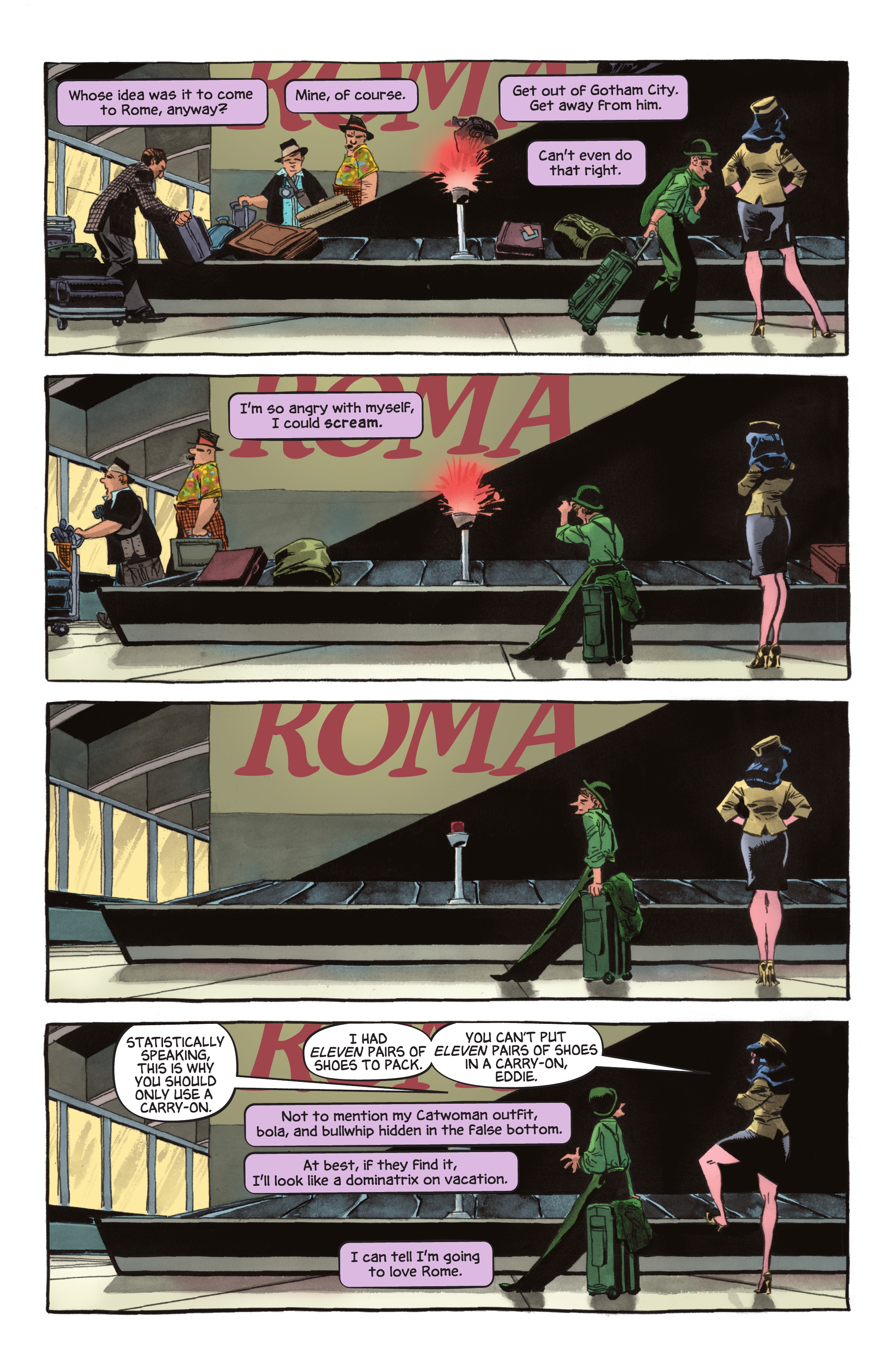 Batman The Long Halloween: Catwoman: When In Rome Deluxe Edition (2022) issue HC - Page 22