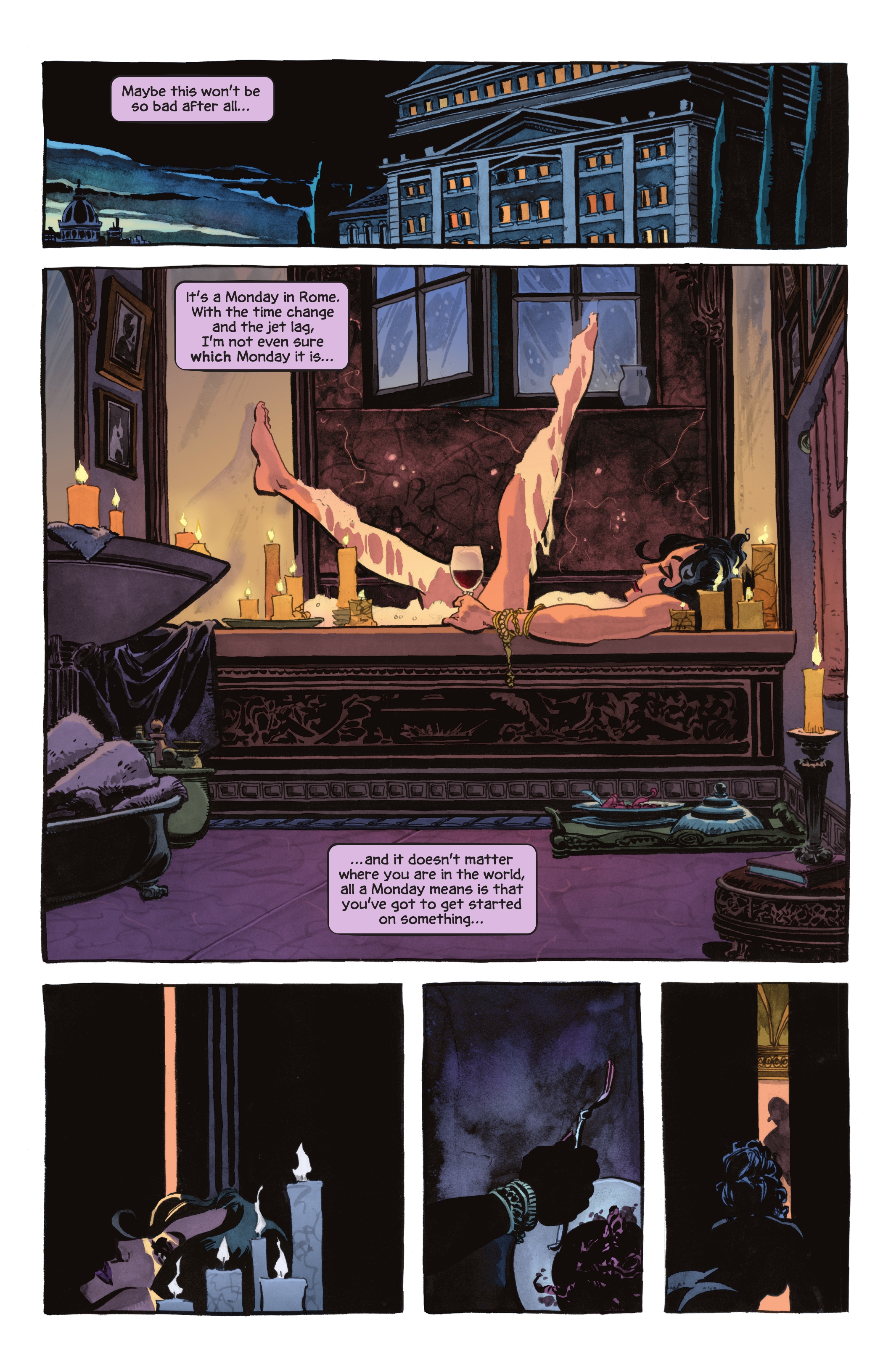 Batman The Long Halloween: Catwoman: When In Rome Deluxe Edition (2022) issue HC - Page 24