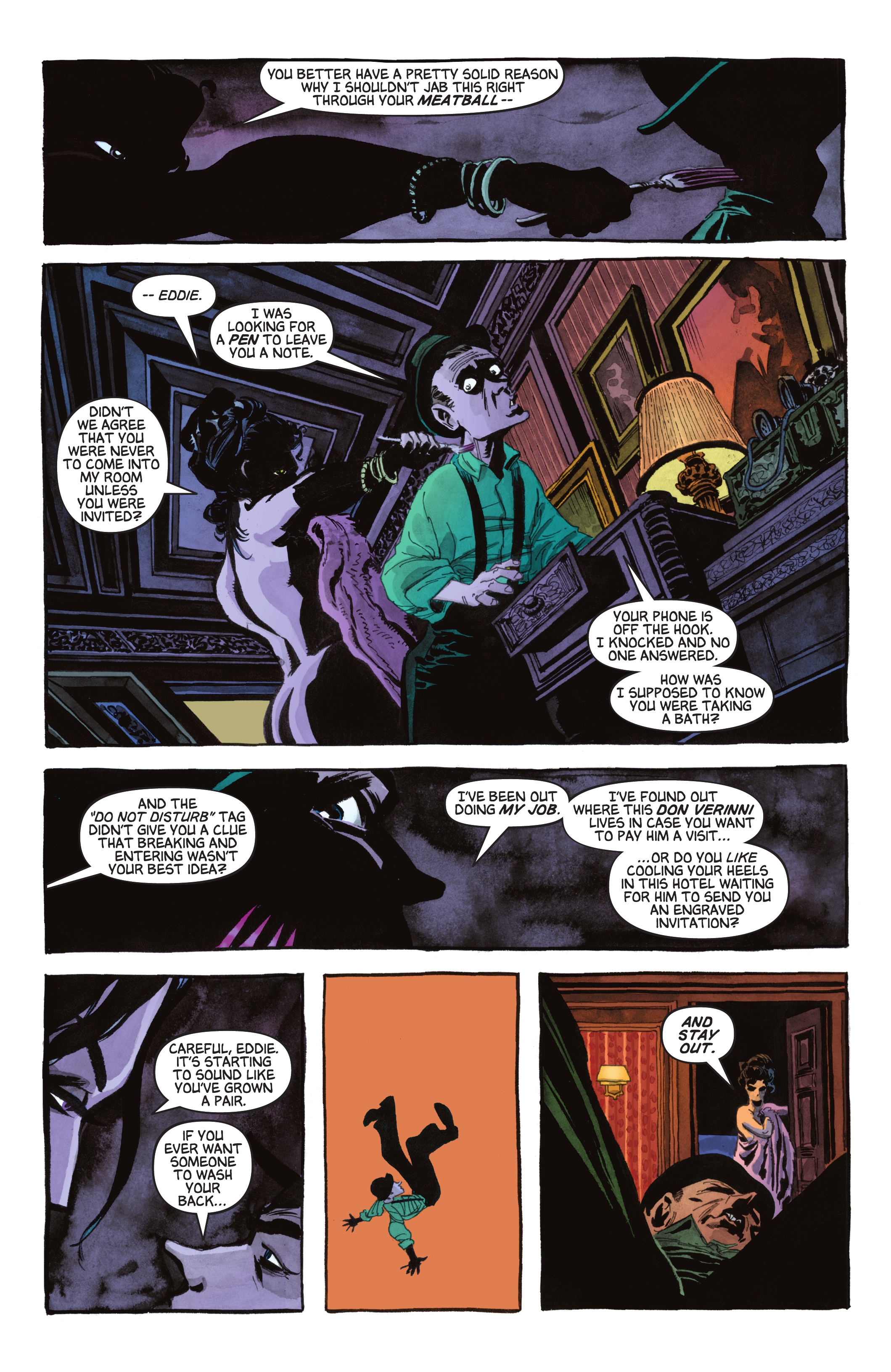 Batman The Long Halloween: Catwoman: When In Rome Deluxe Edition (2022) issue HC - Page 25