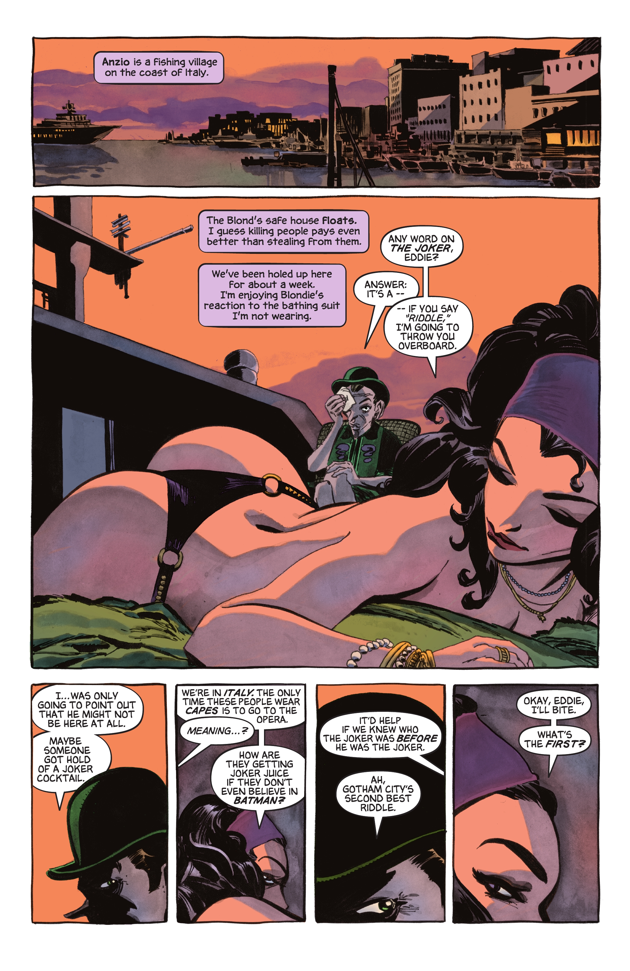 Batman The Long Halloween: Catwoman: When In Rome Deluxe Edition (2022) issue HC - Page 46