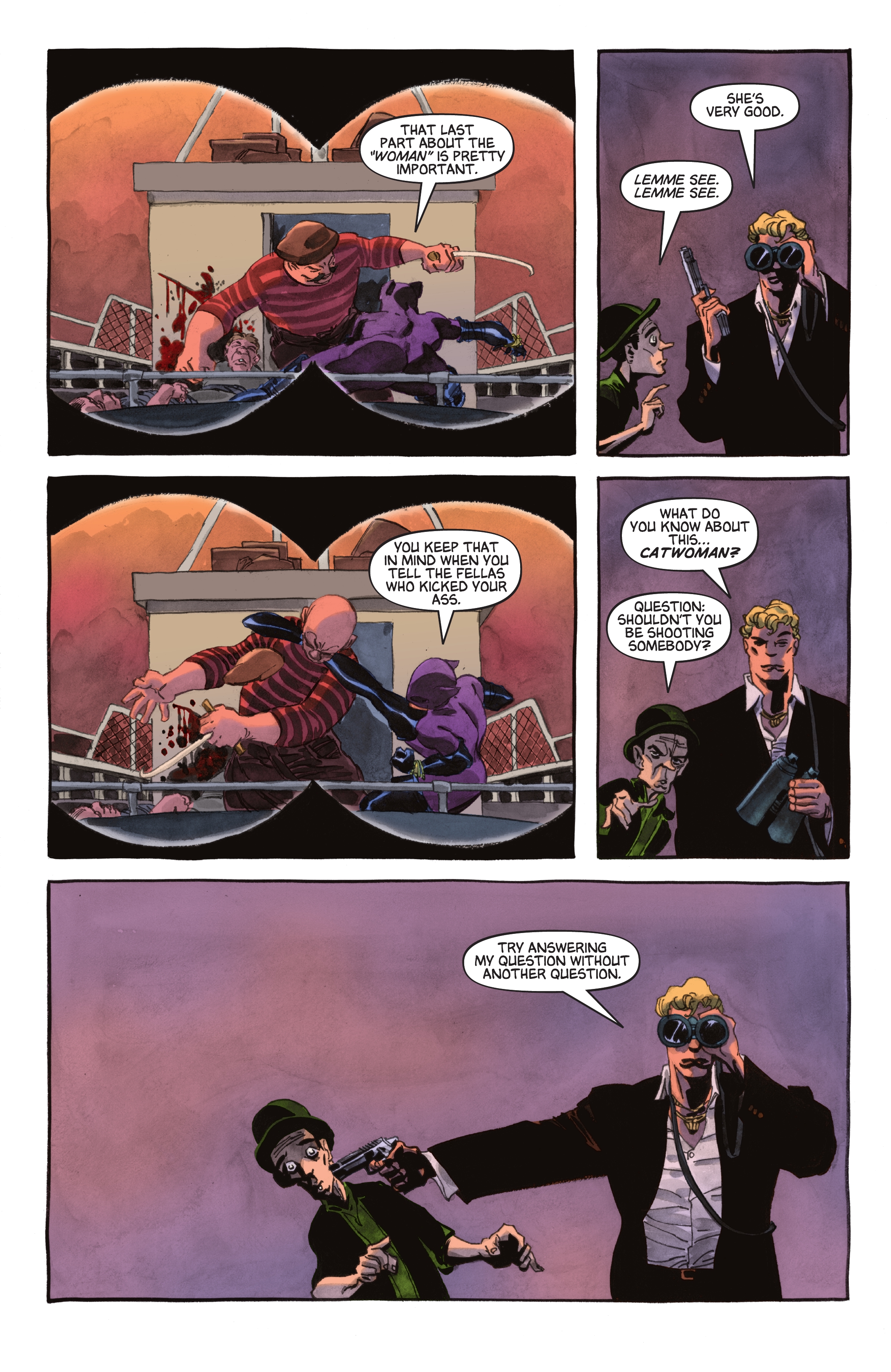 Batman The Long Halloween: Catwoman: When In Rome Deluxe Edition (2022) issue HC - Page 50