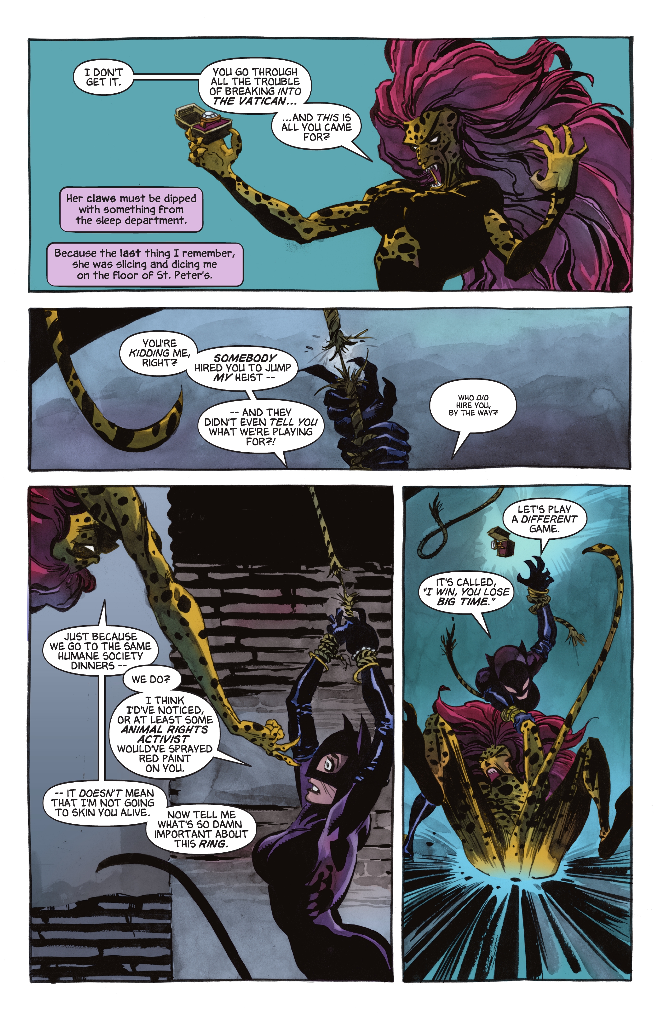 Batman The Long Halloween: Catwoman: When In Rome Deluxe Edition (2022) issue HC - Page 84