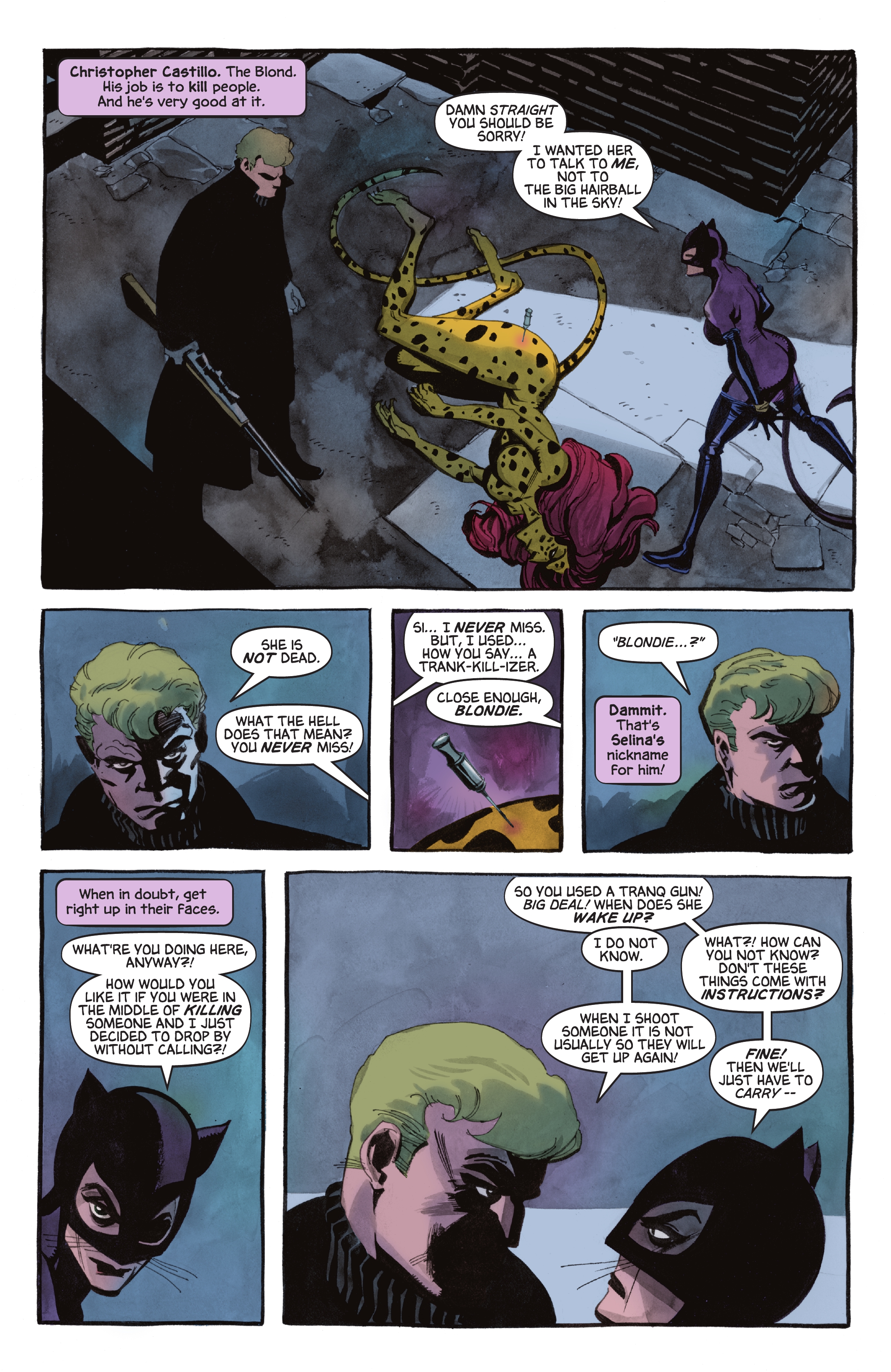 Batman The Long Halloween: Catwoman: When In Rome Deluxe Edition (2022) issue HC - Page 91