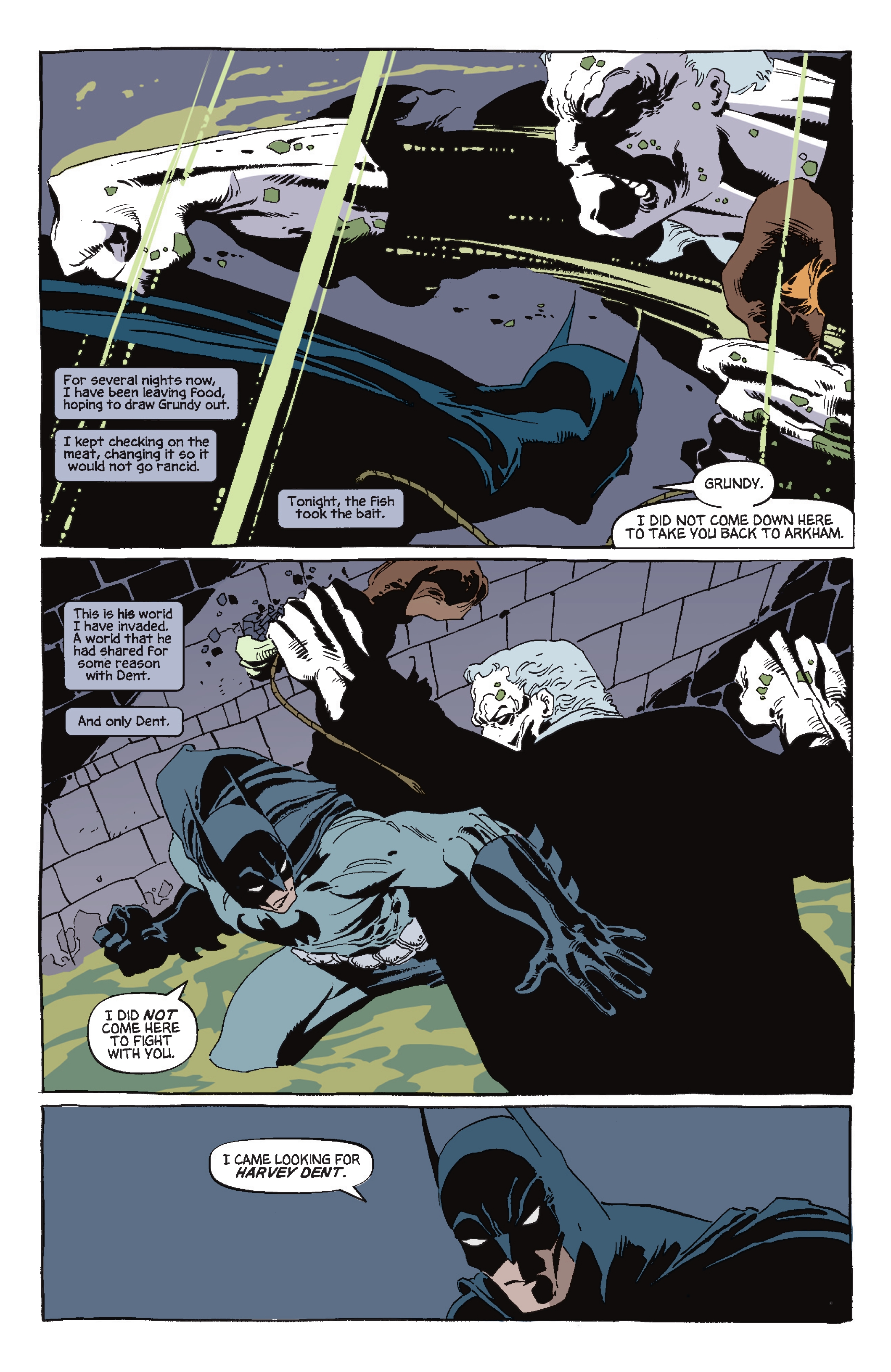 Batman The Long Halloween Deluxe Edition The Sequel: Dark Victory (2022) issue HC - Page 115