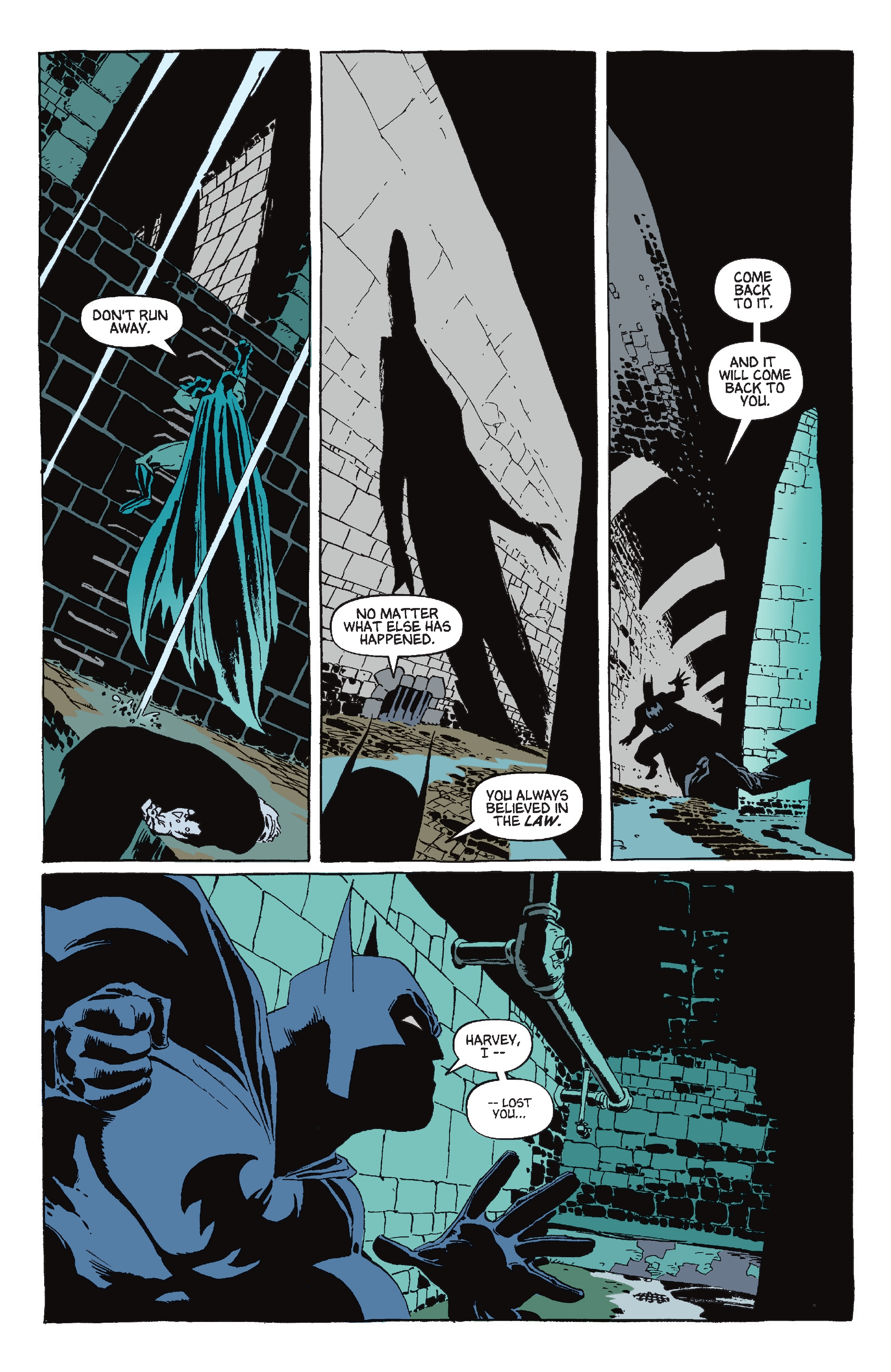 Batman The Long Halloween Deluxe Edition The Sequel: Dark Victory (2022) issue HC - Page 127