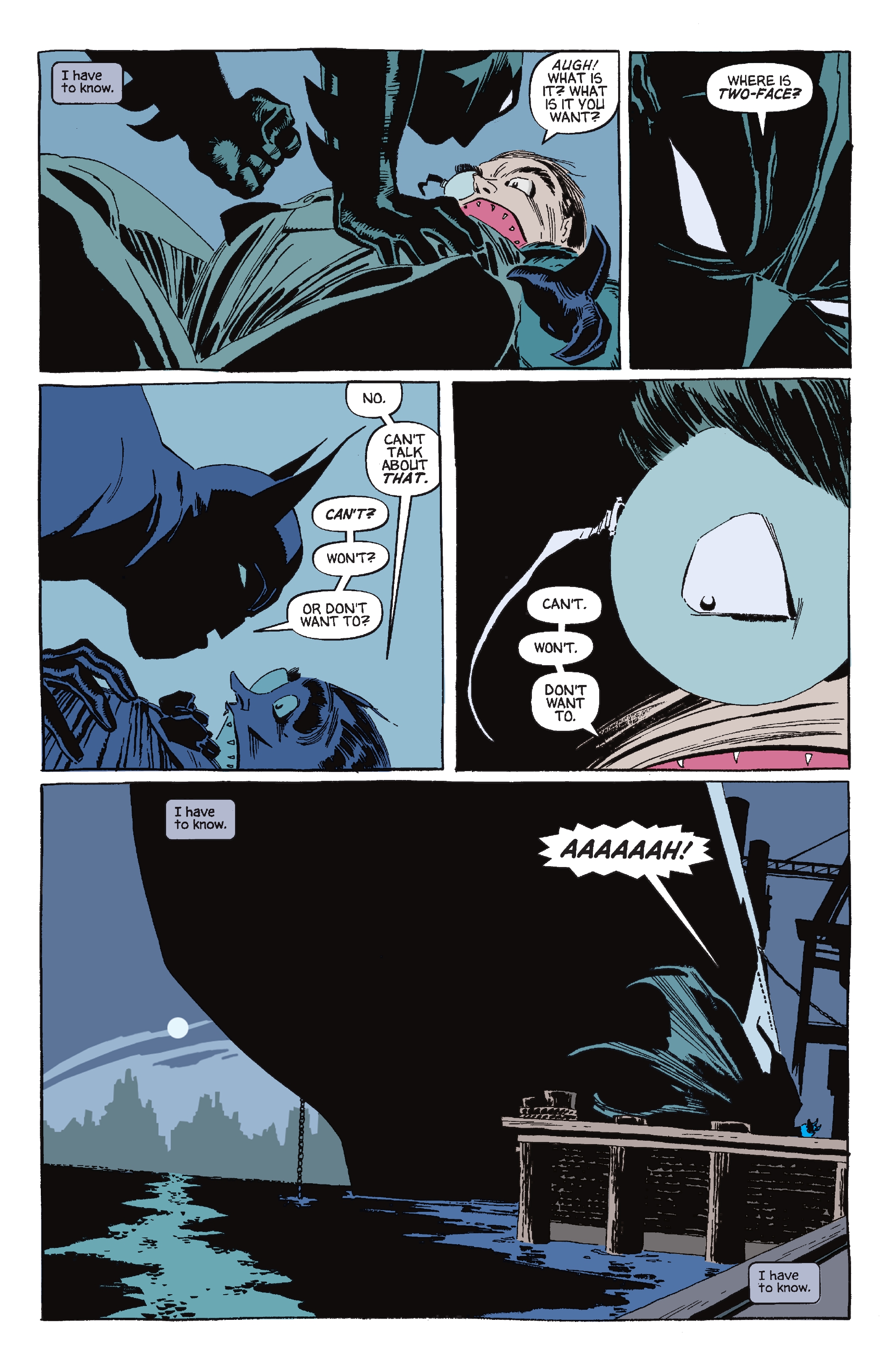 Batman The Long Halloween Deluxe Edition The Sequel: Dark Victory (2022) issue HC - Page 164