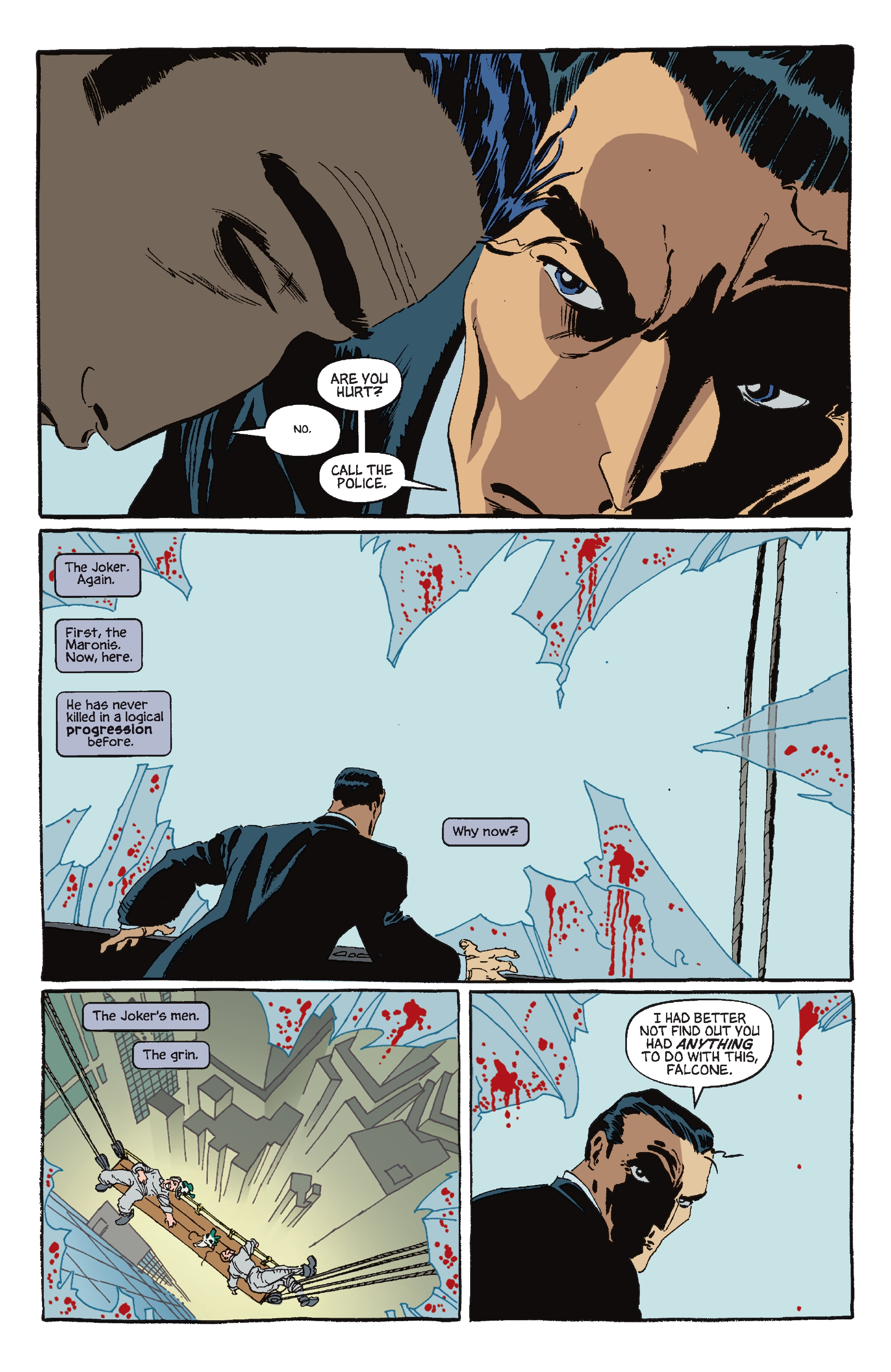 Batman The Long Halloween Deluxe Edition The Sequel: Dark Victory (2022) issue HC - Page 212