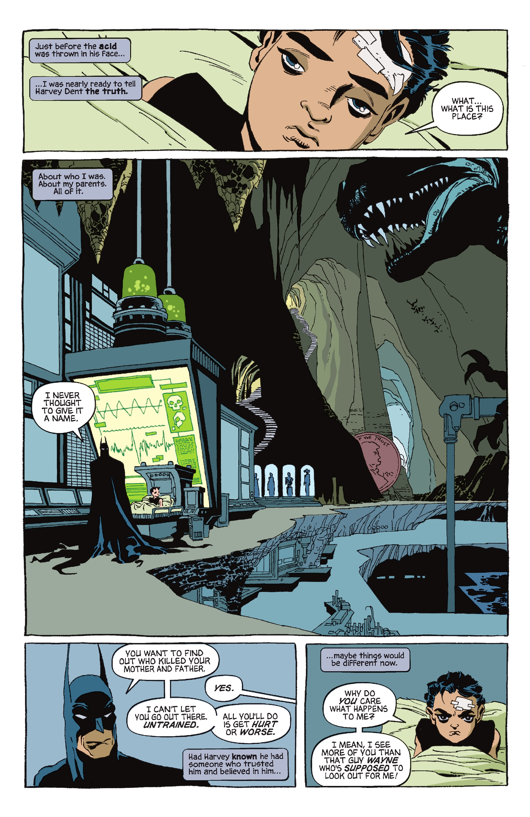 Batman The Long Halloween Deluxe Edition The Sequel: Dark Victory (2022) issue HC - Page 270