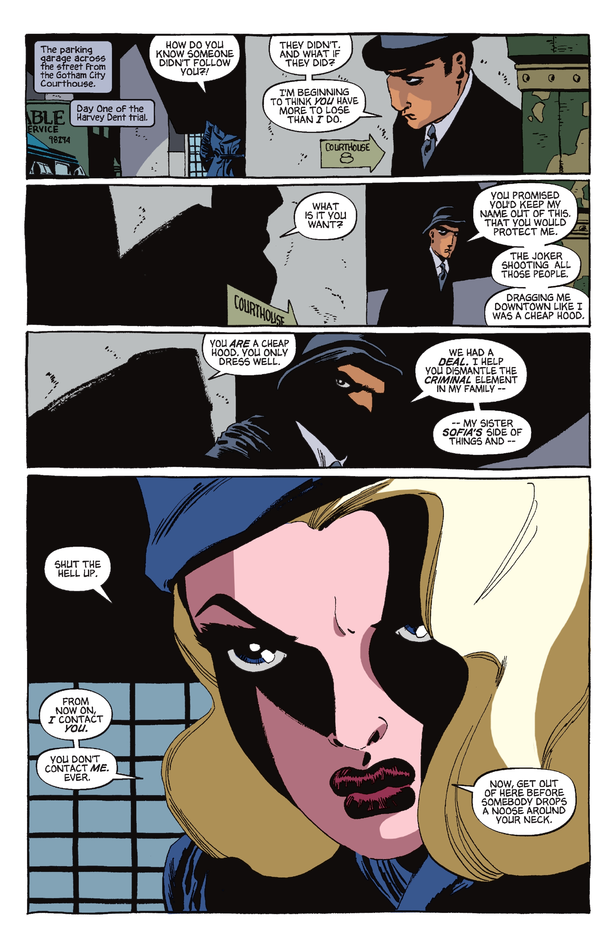 Batman The Long Halloween Deluxe Edition The Sequel: Dark Victory (2022) issue HC - Page 287