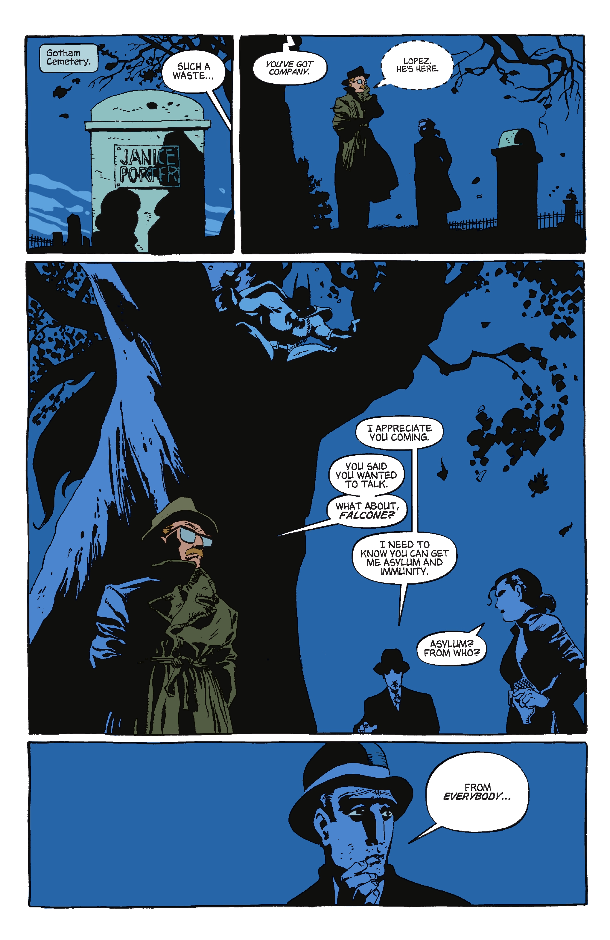 Batman The Long Halloween Deluxe Edition The Sequel: Dark Victory (2022) issue HC - Page 335