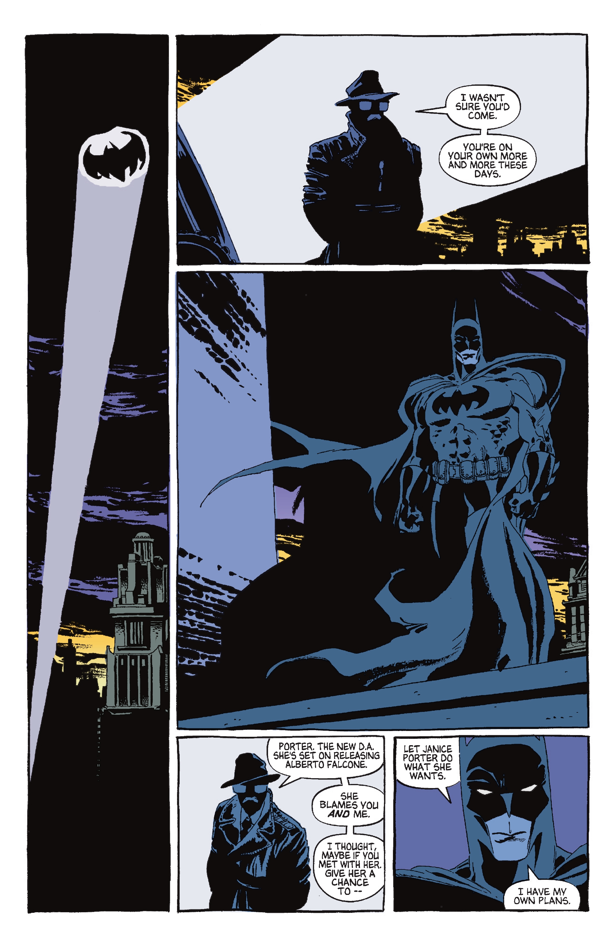 Batman The Long Halloween Deluxe Edition The Sequel: Dark Victory (2022) issue HC - Page 43