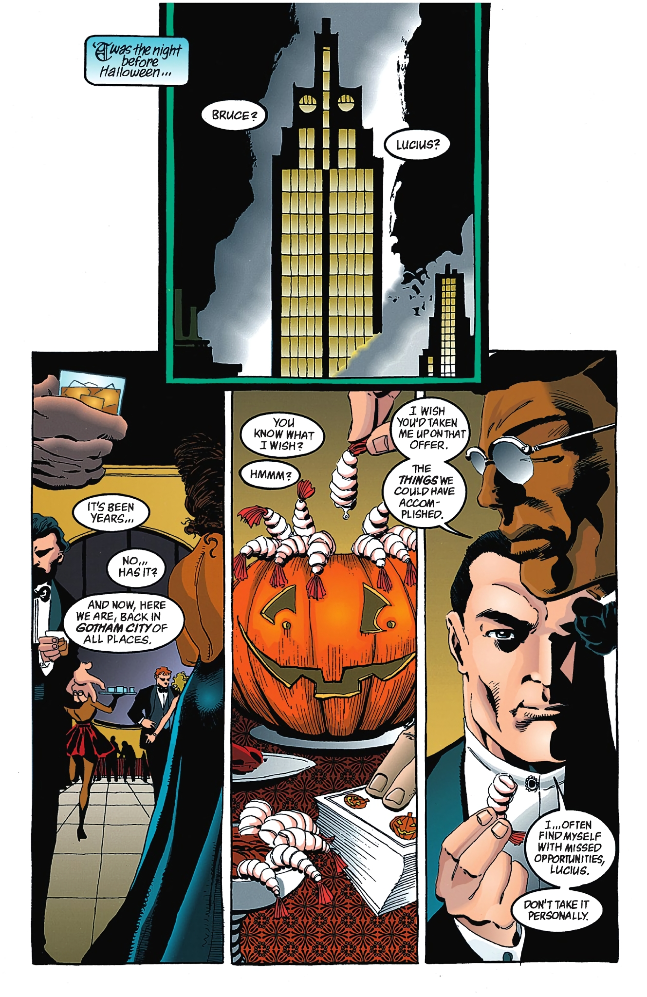 Batman: The Long Halloween Haunted Knight Deluxe Edition (2022) issue HC - Page 136