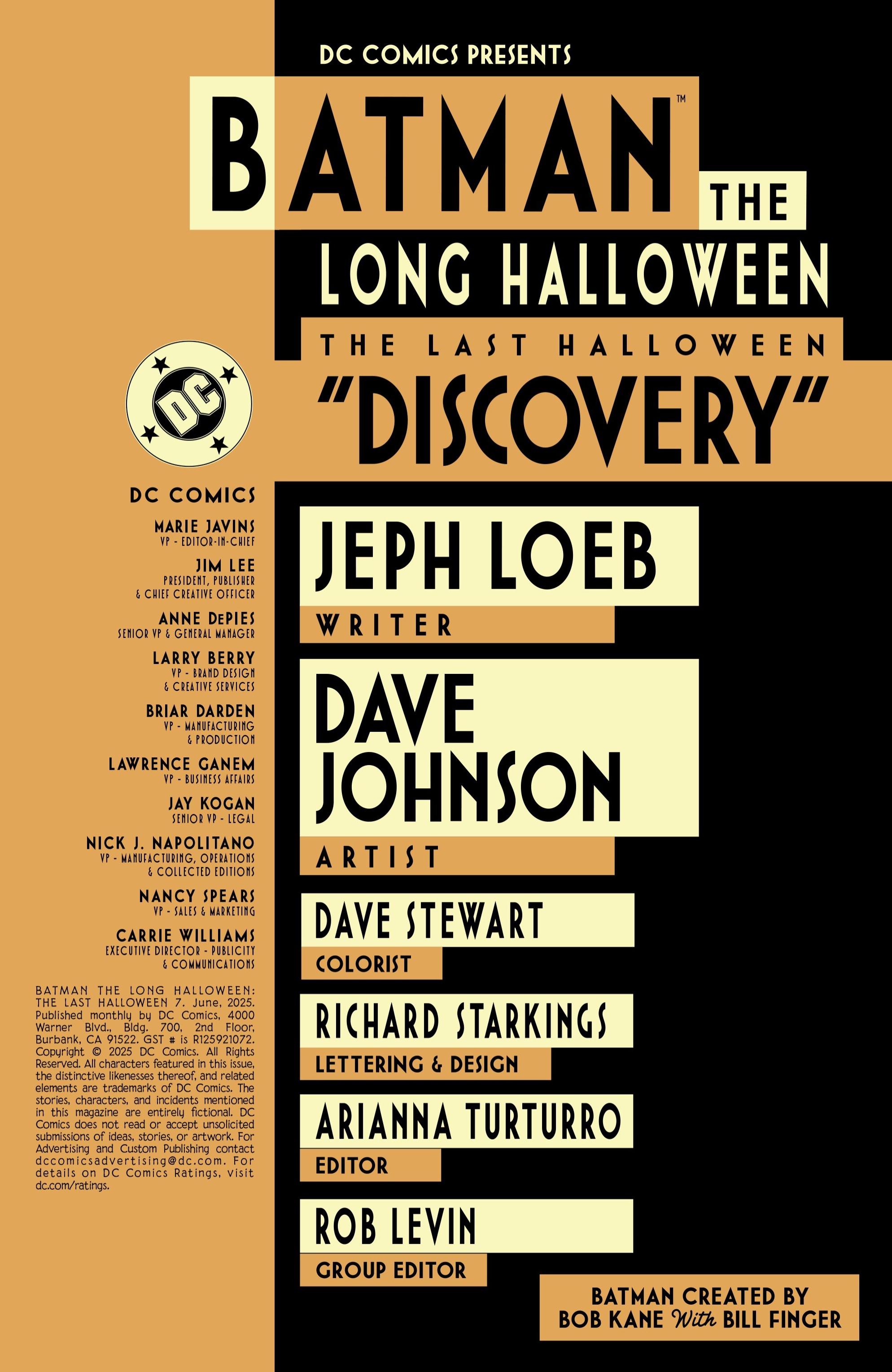 Batman: The Long Halloween - The Last Halloween (2024-): Chapter 7 - Page 2