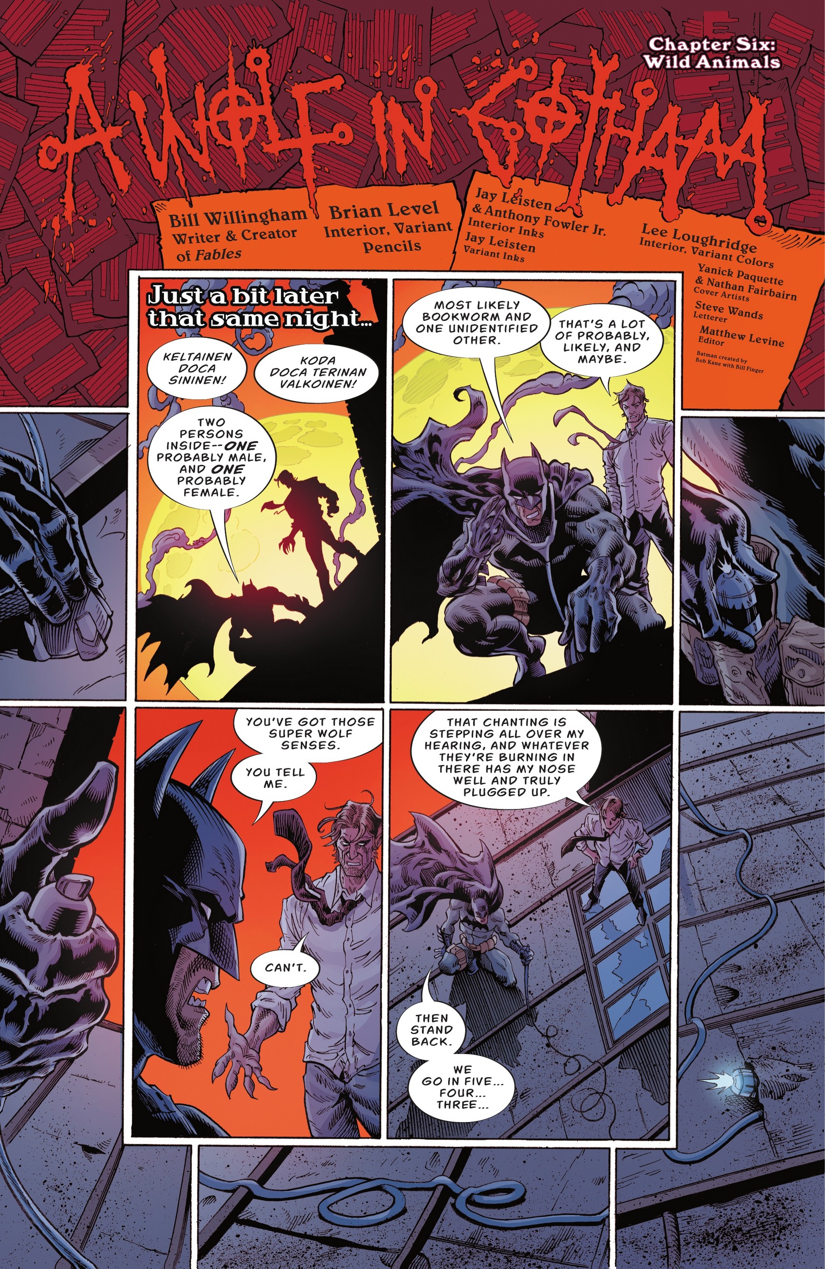 Batman Vs. Bigby! A Wolf In Gotham (2021-): Chapter 6 - Page 3