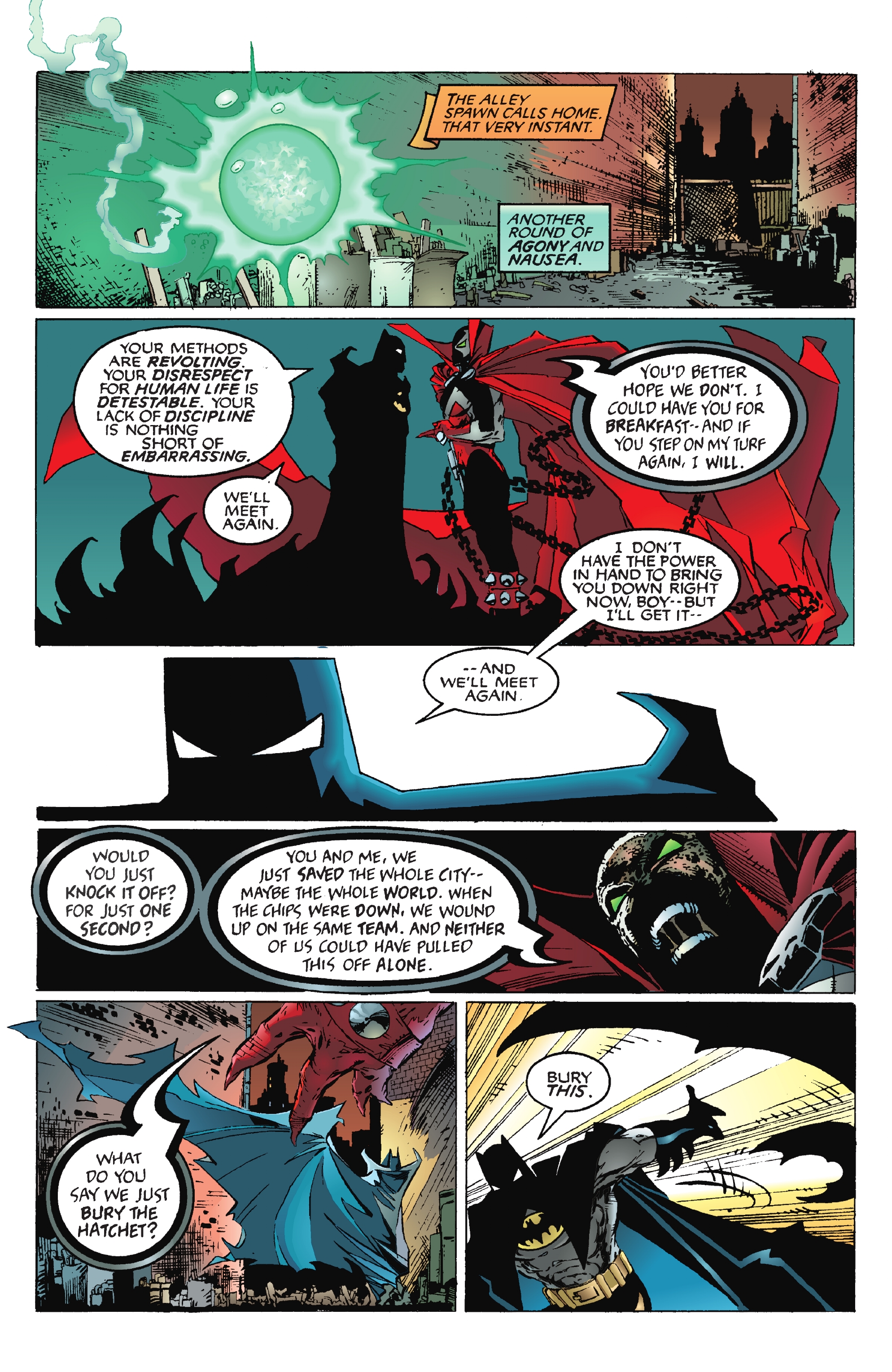 Batman/Spawn: The Classic Collection (2022) issue HC - Page 104