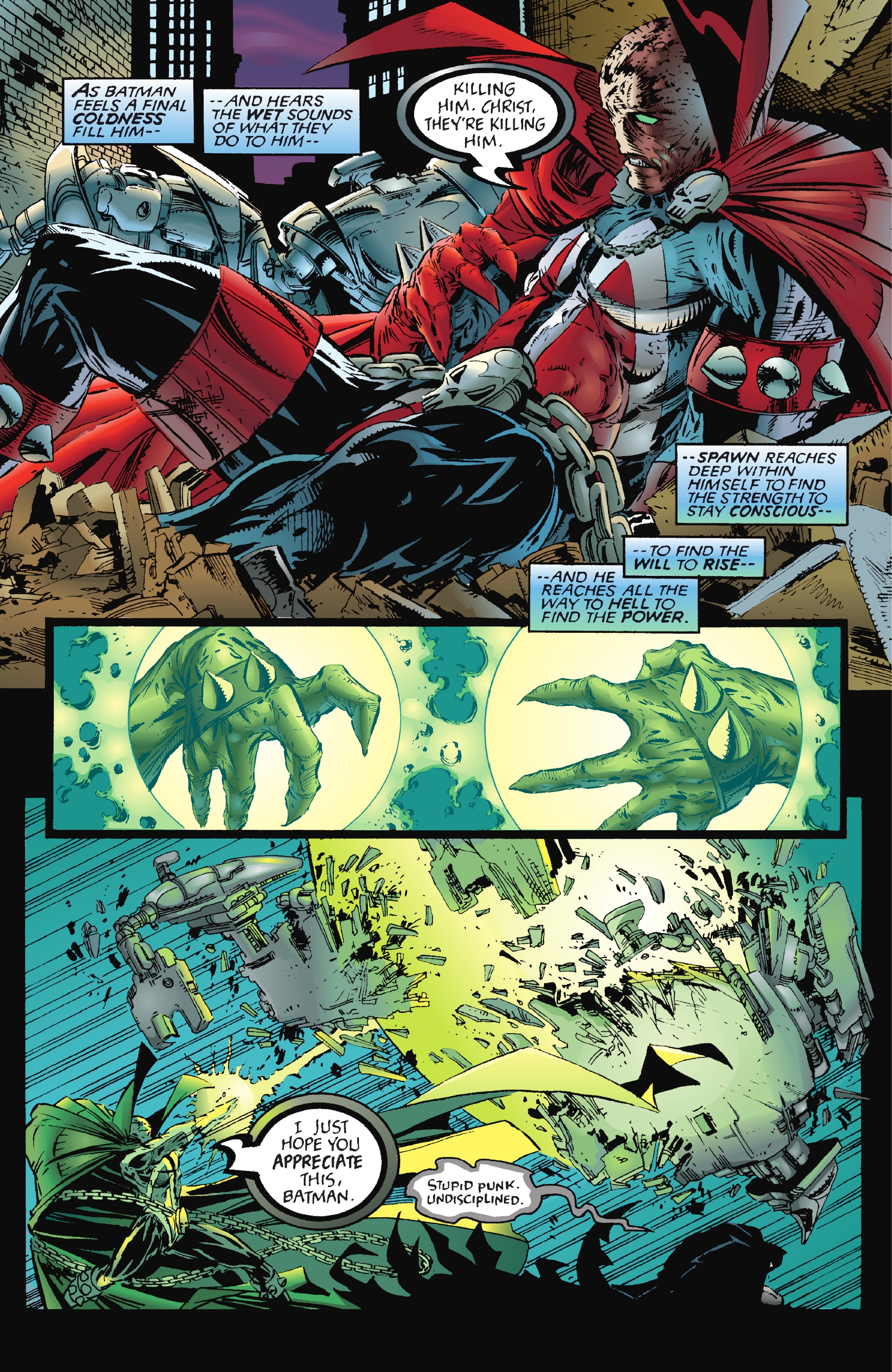 Batman/Spawn: The Classic Collection (2022) issue HC - Page 91