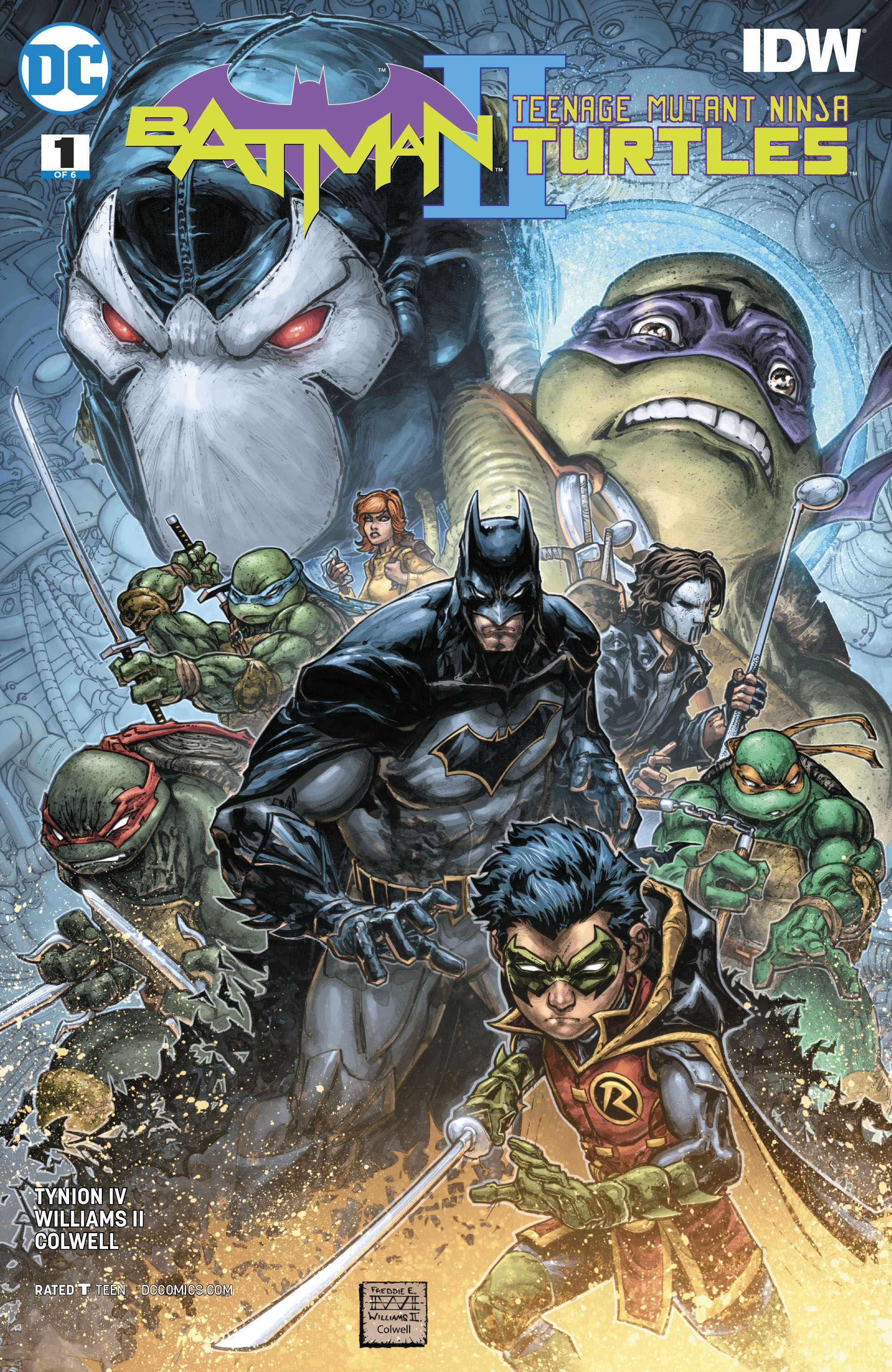 Batman/Teenage Mutant Ninja Turtles II (2017-)-Batman/Teenage Mutant Ninja Turtles II (2017-) #1