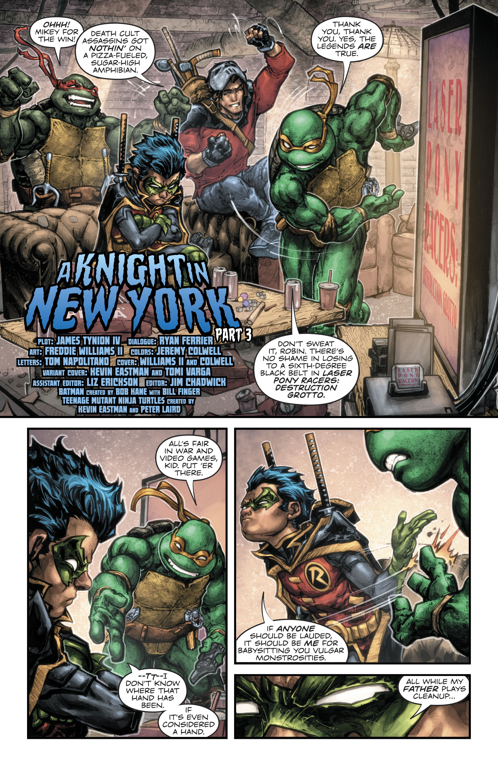 Batman/Teenage Mutant Ninja Turtles II (2017-) issue 3 - Page 5