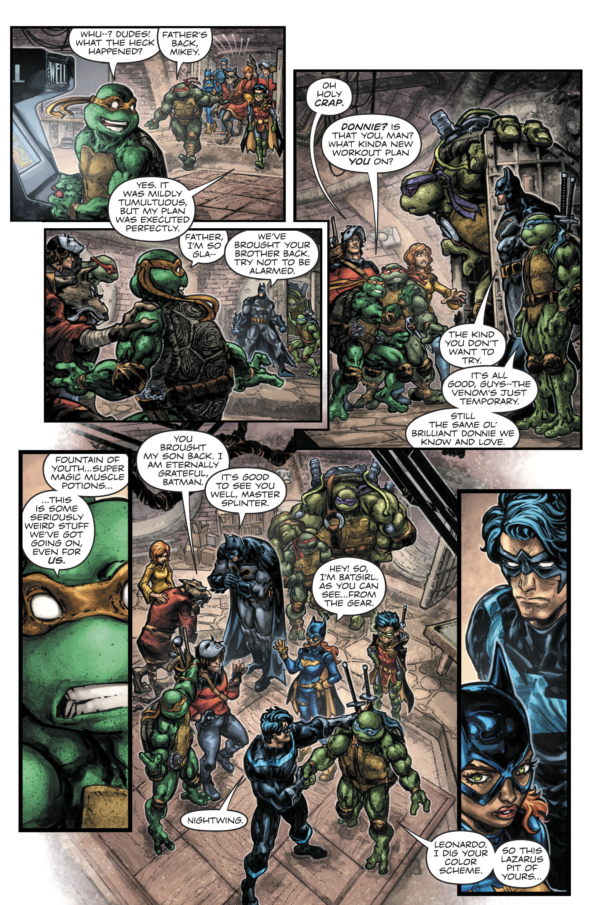 Batman/Teenage Mutant Ninja Turtles II (2017-) issue 5 - Page 17