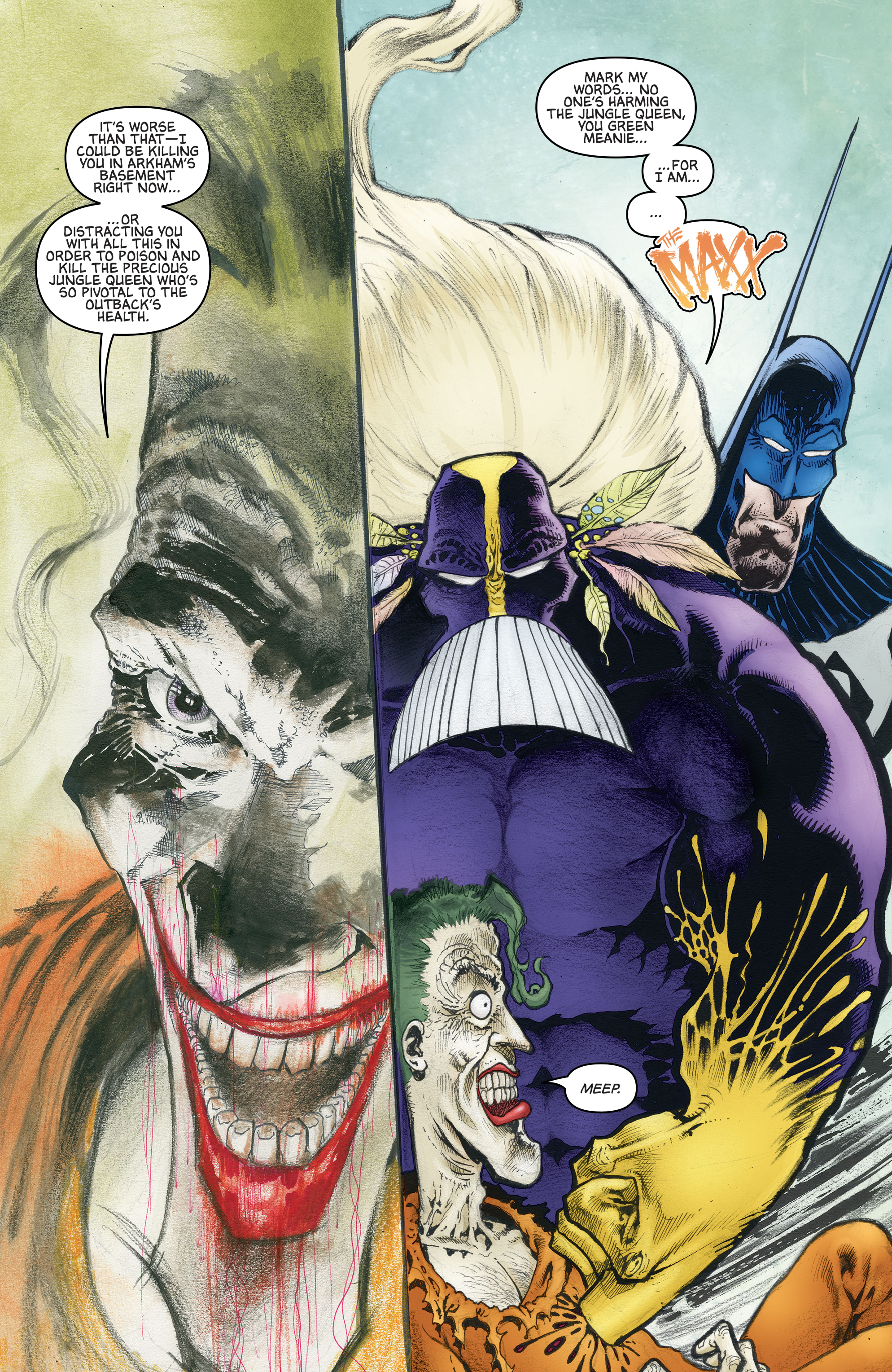 Batman/The Maxx: Arkham Dreams - The Lost Year Compendium (2020-) issue 1 - Page 30