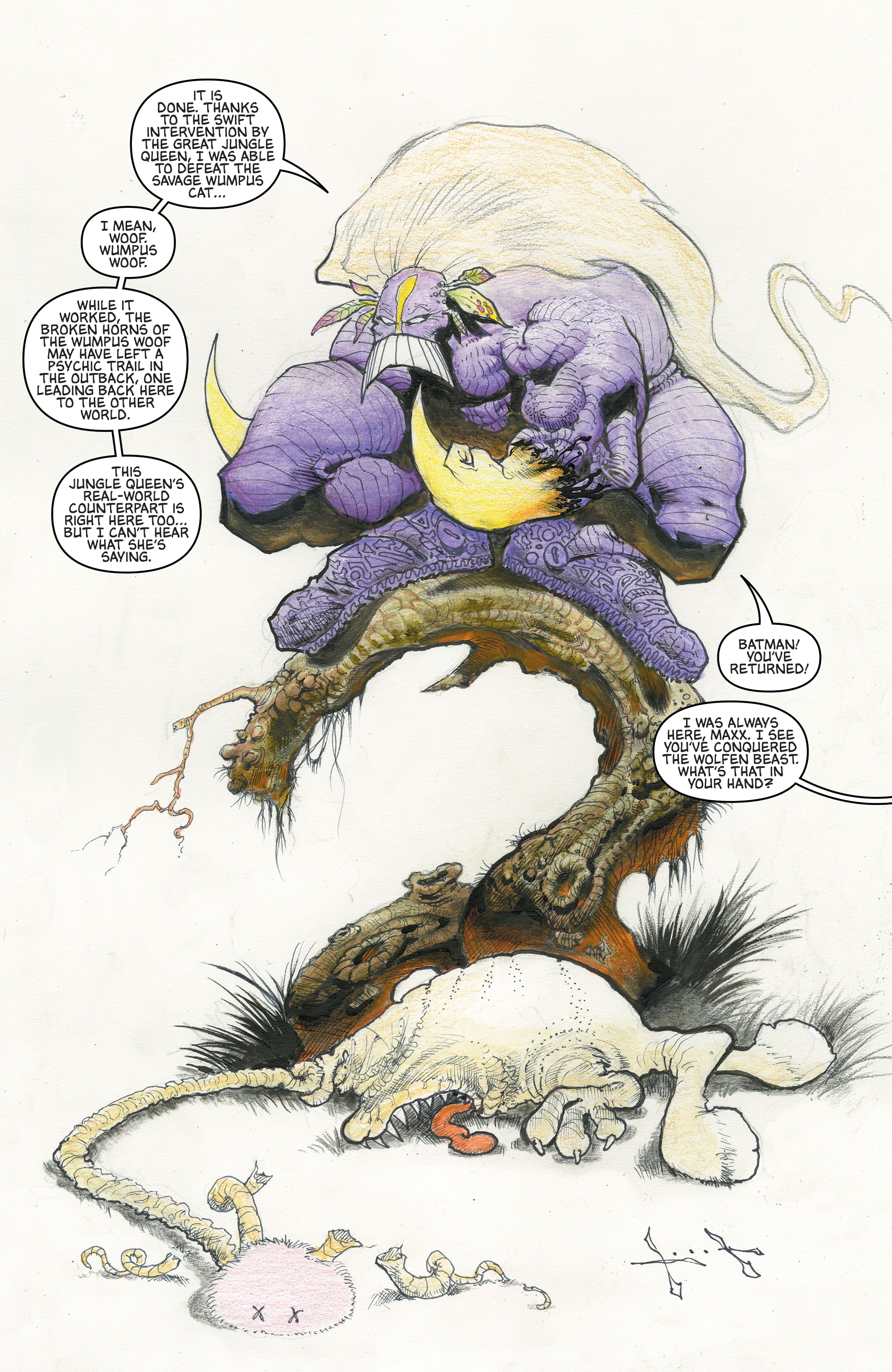 Batman/The Maxx: Arkham Dreams - The Lost Year Compendium (2020-) issue 1 - Page 50