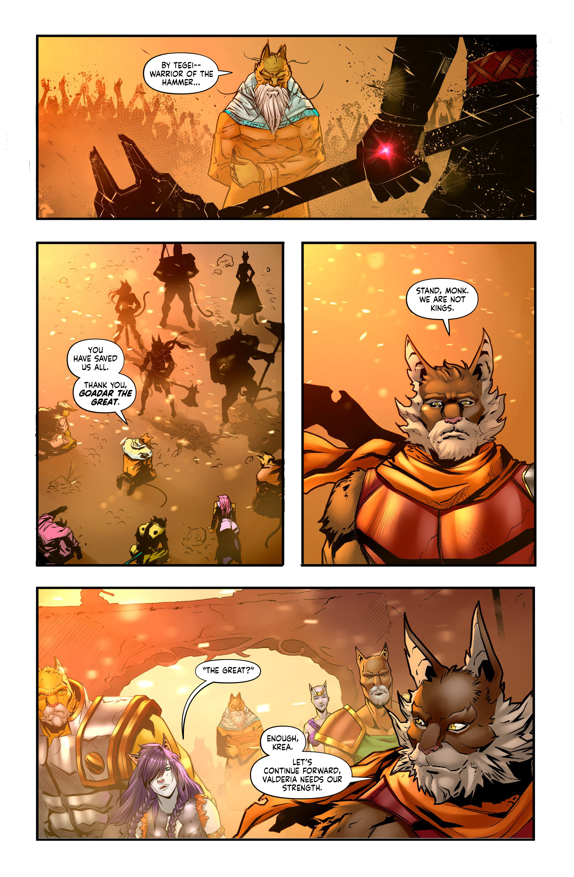 Battlecats: Tales Of Valderia (2020-) issue 2 - Page 8