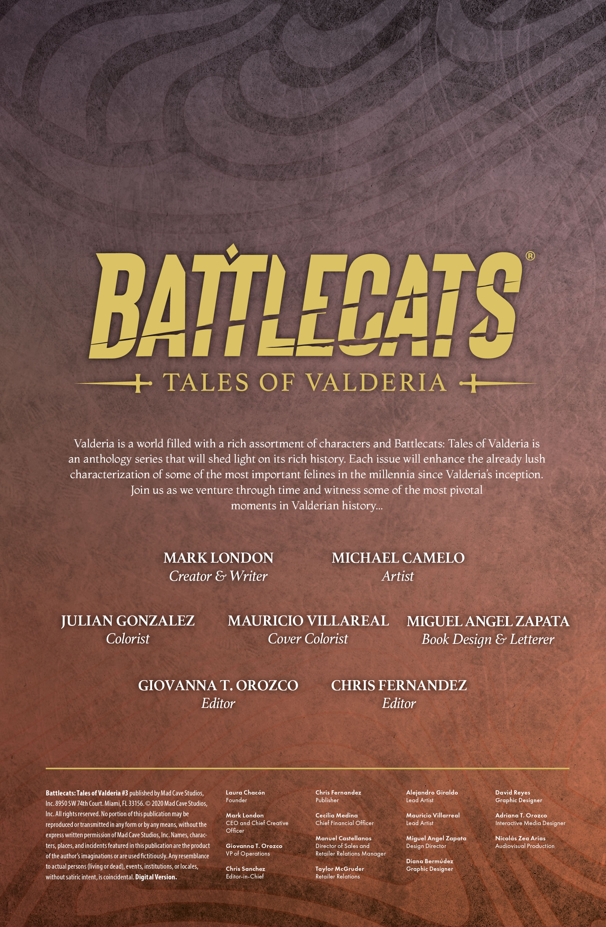 Battlecats: Tales Of Valderia (2020-): Chapter 3 - Page 3