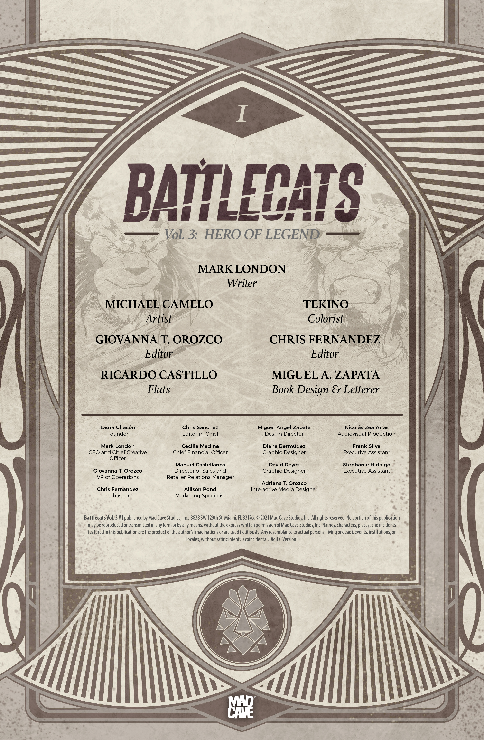 Battlecats Vol. 3 (2021-): Chapter 1 - Page 2