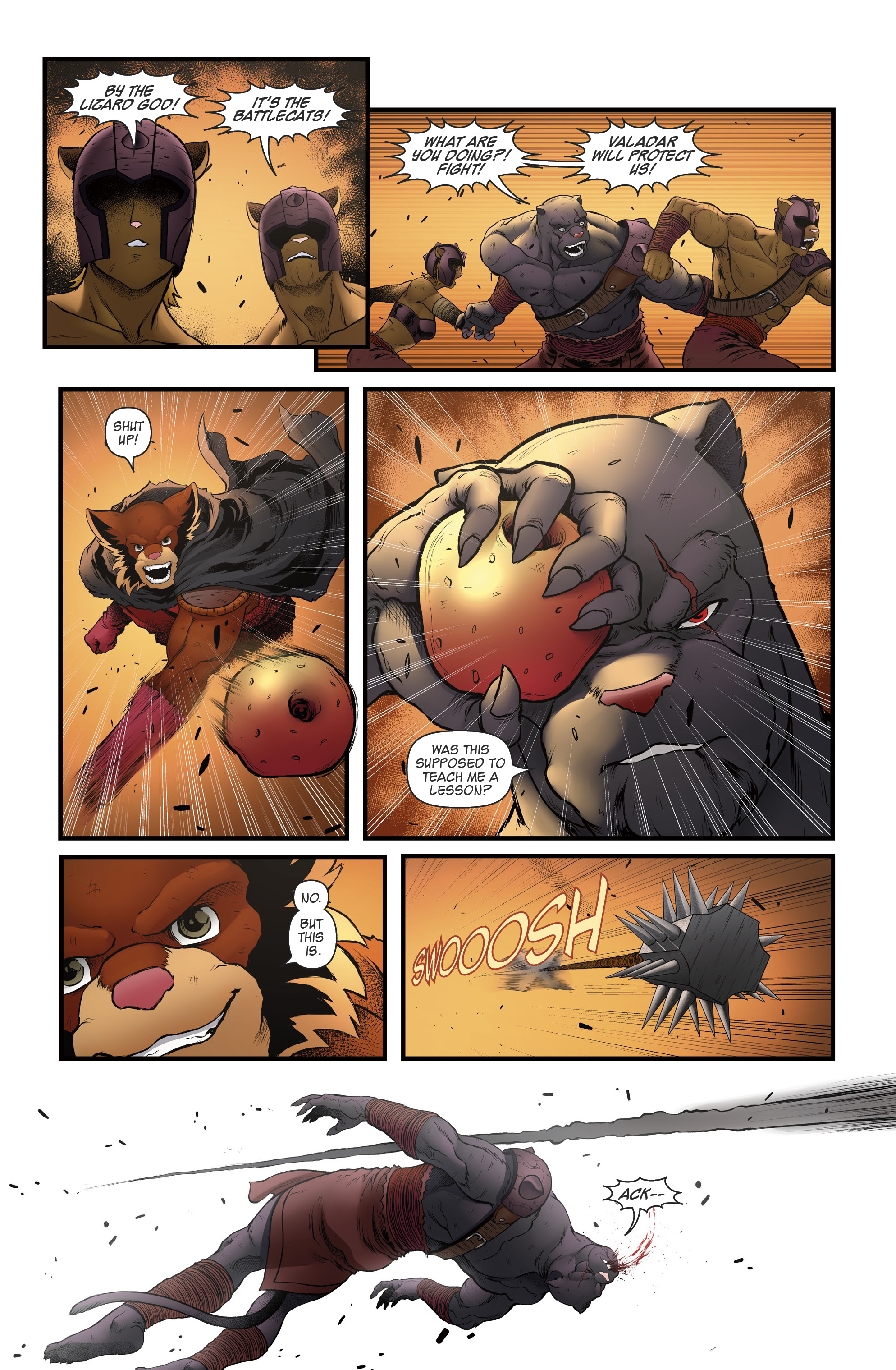 Battlecats Vol. 3 (2021-) issue Vol. 1 (TPB) - Page 13