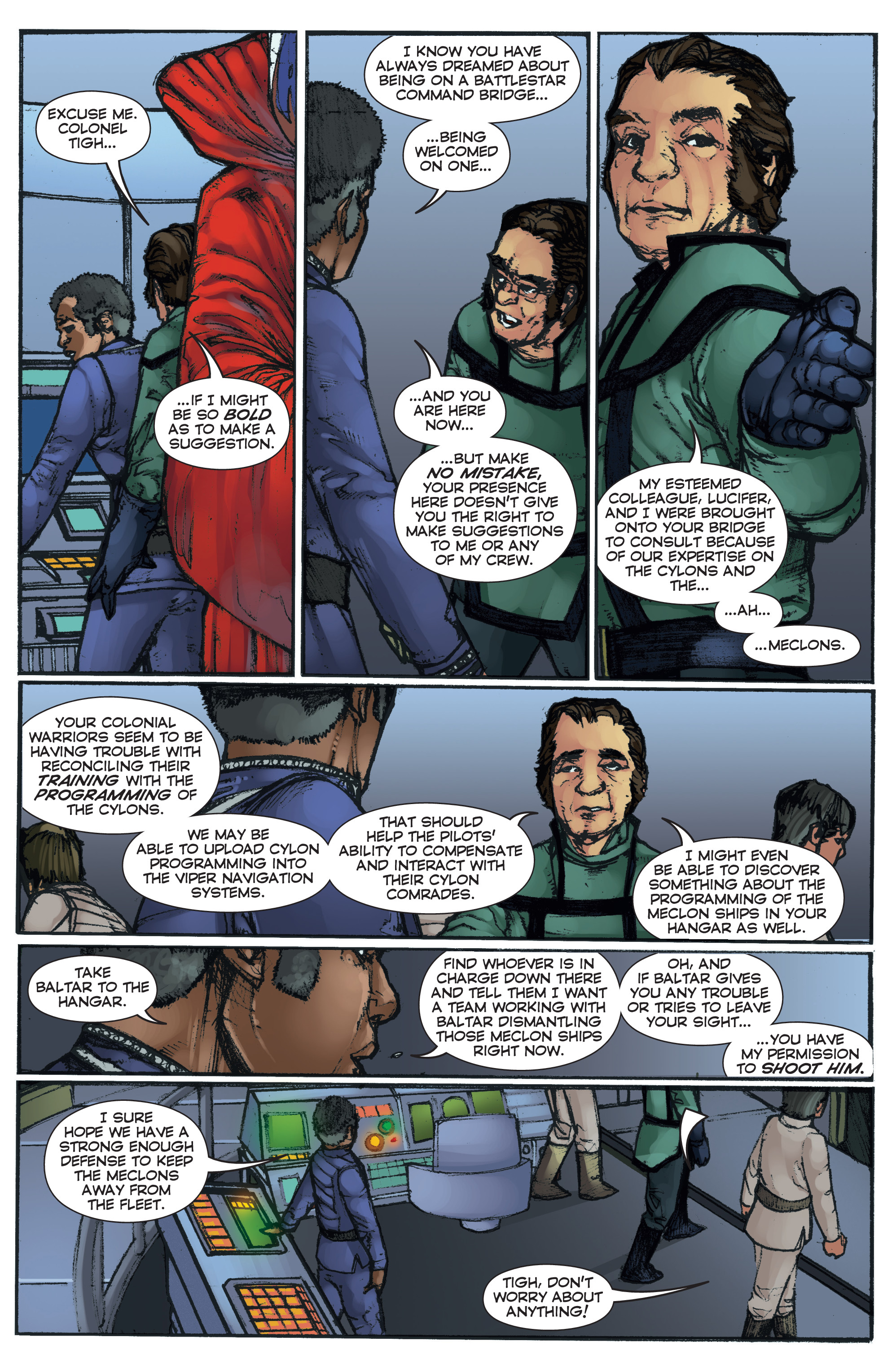 Battlestar Galactica (Classic) (2016) issue 4 - Page 7