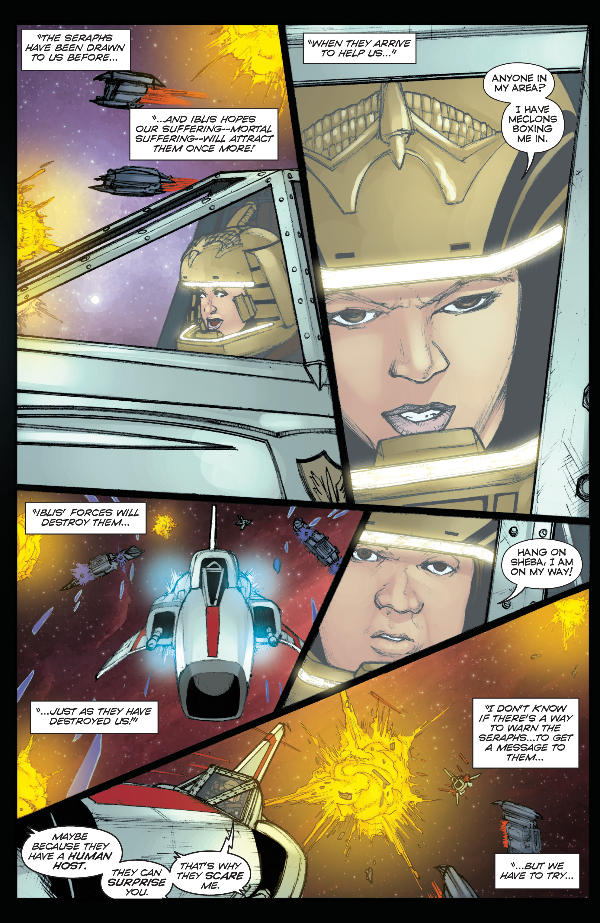 Battlestar Galactica (Classic) (2016) issue 4 - Page 19