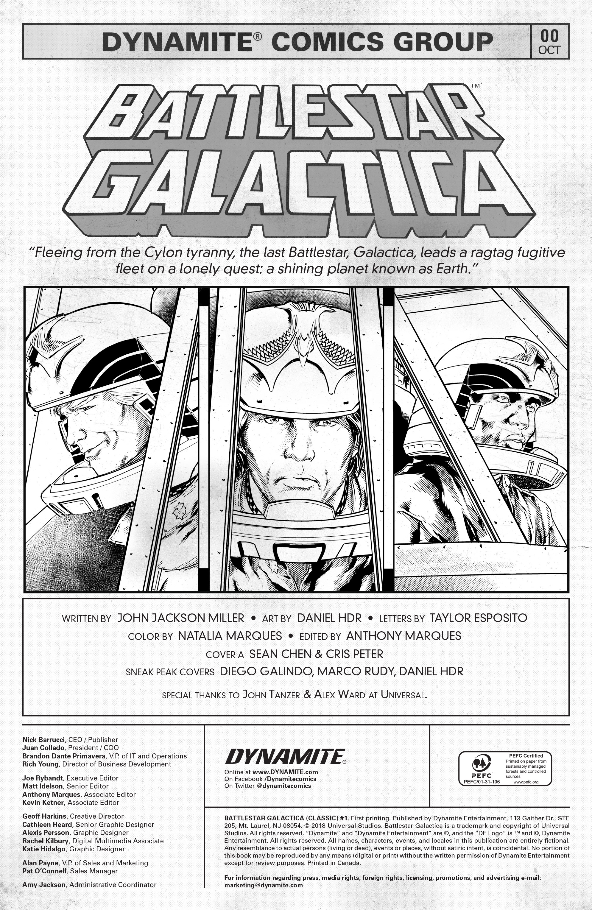 Battlestar Galactica: Classic (2018-) issue 0 - Page 5