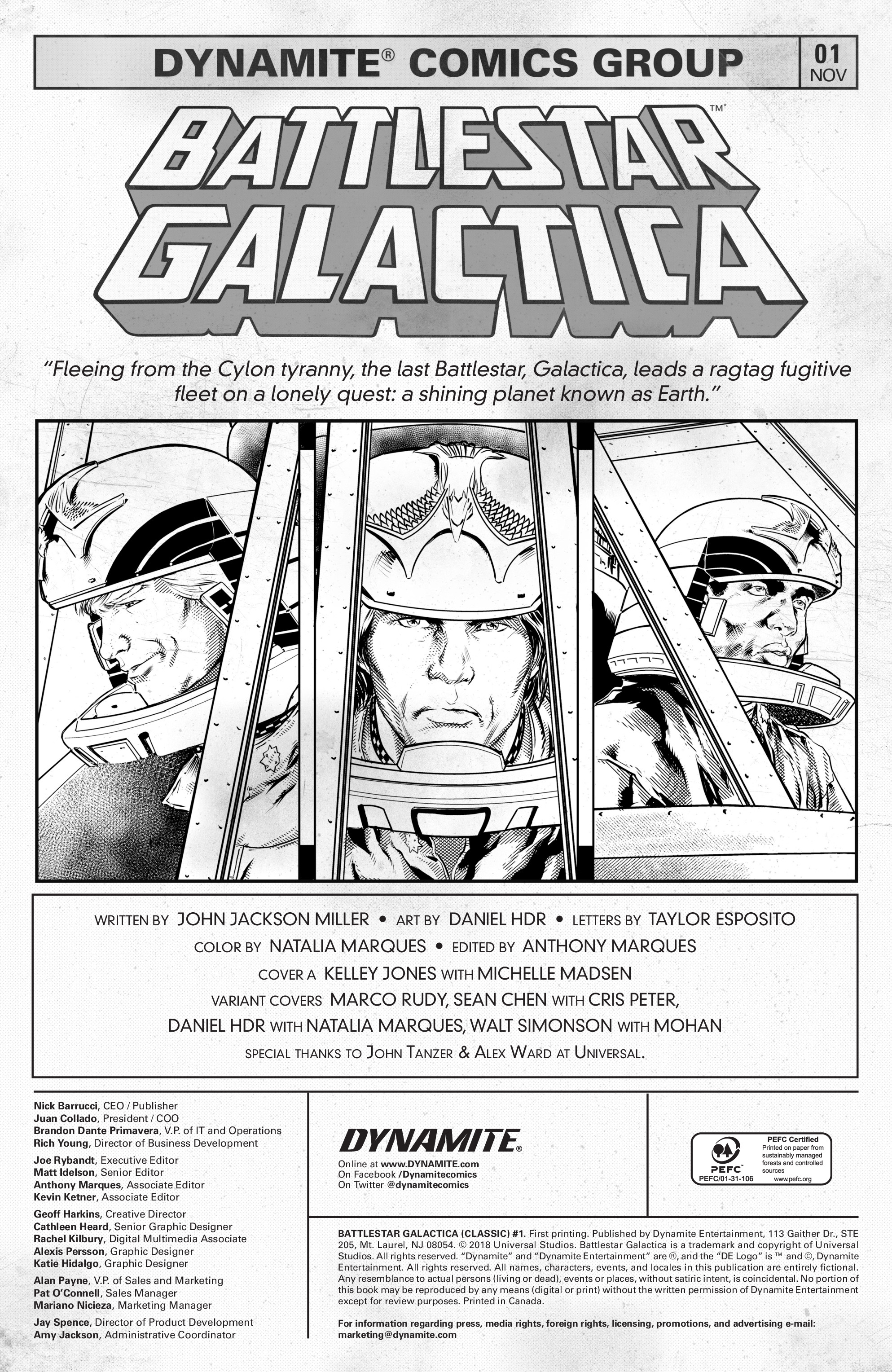 Battlestar Galactica: Classic (2018-) issue 1 - Page 6