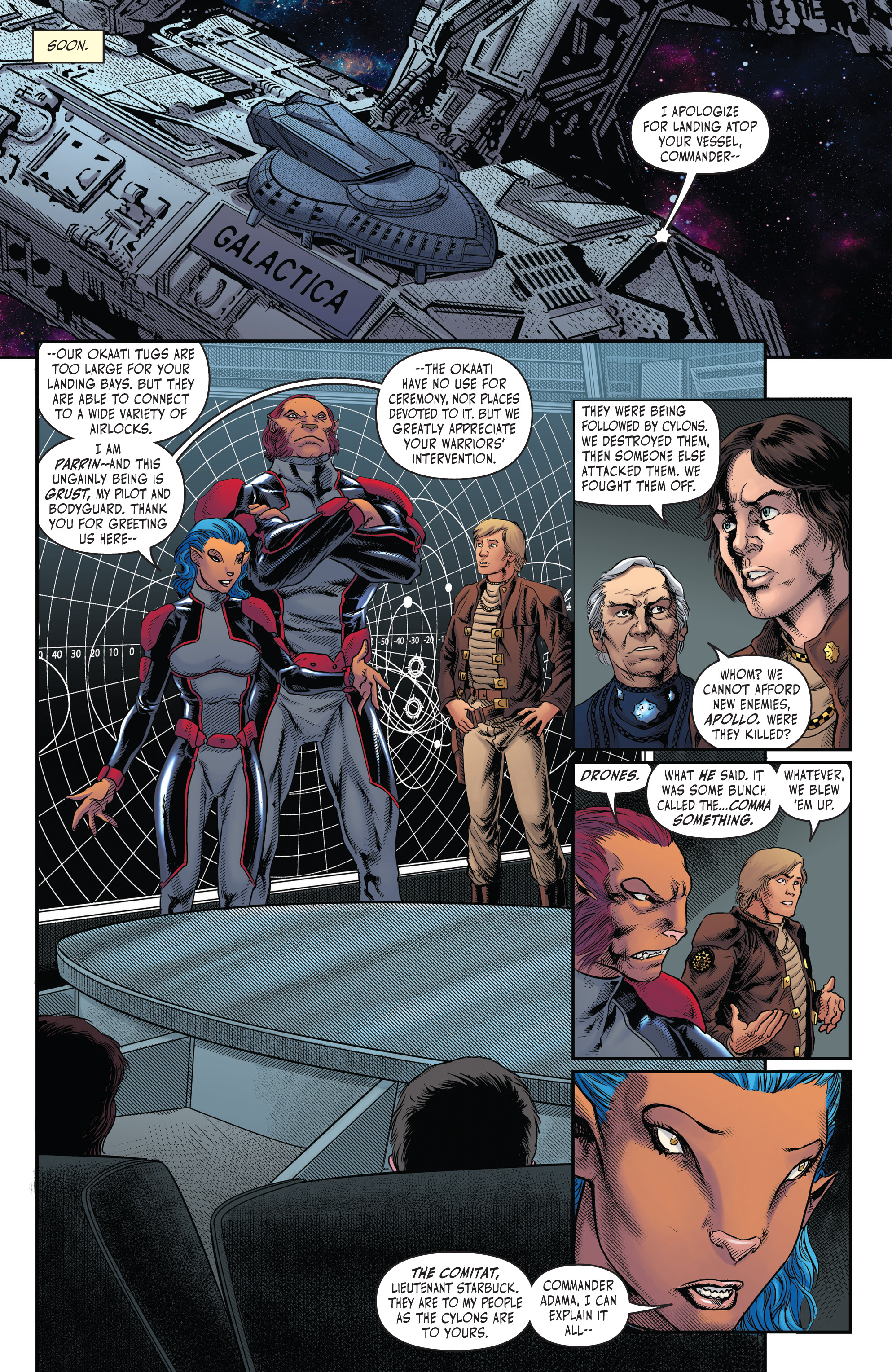 Battlestar Galactica: Classic (2018-) issue 1 - Page 12