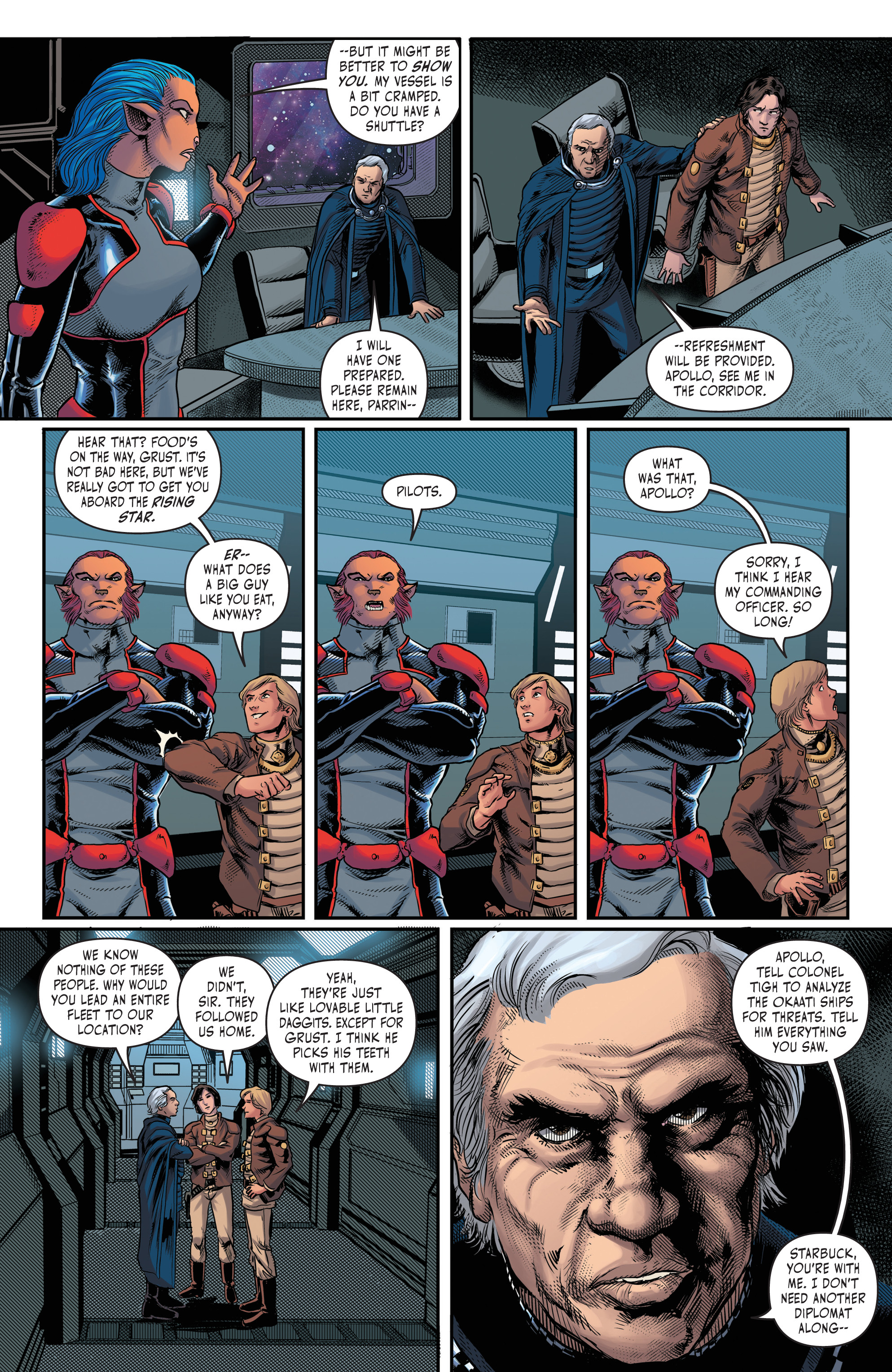 Battlestar Galactica: Classic (2018-) issue 1 - Page 13