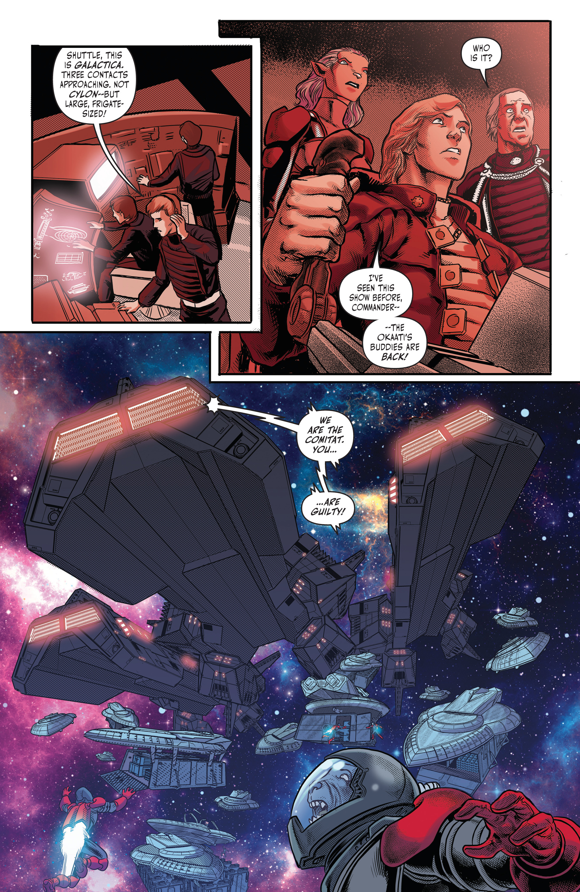 Battlestar Galactica: Classic (2018-) issue 1 - Page 17