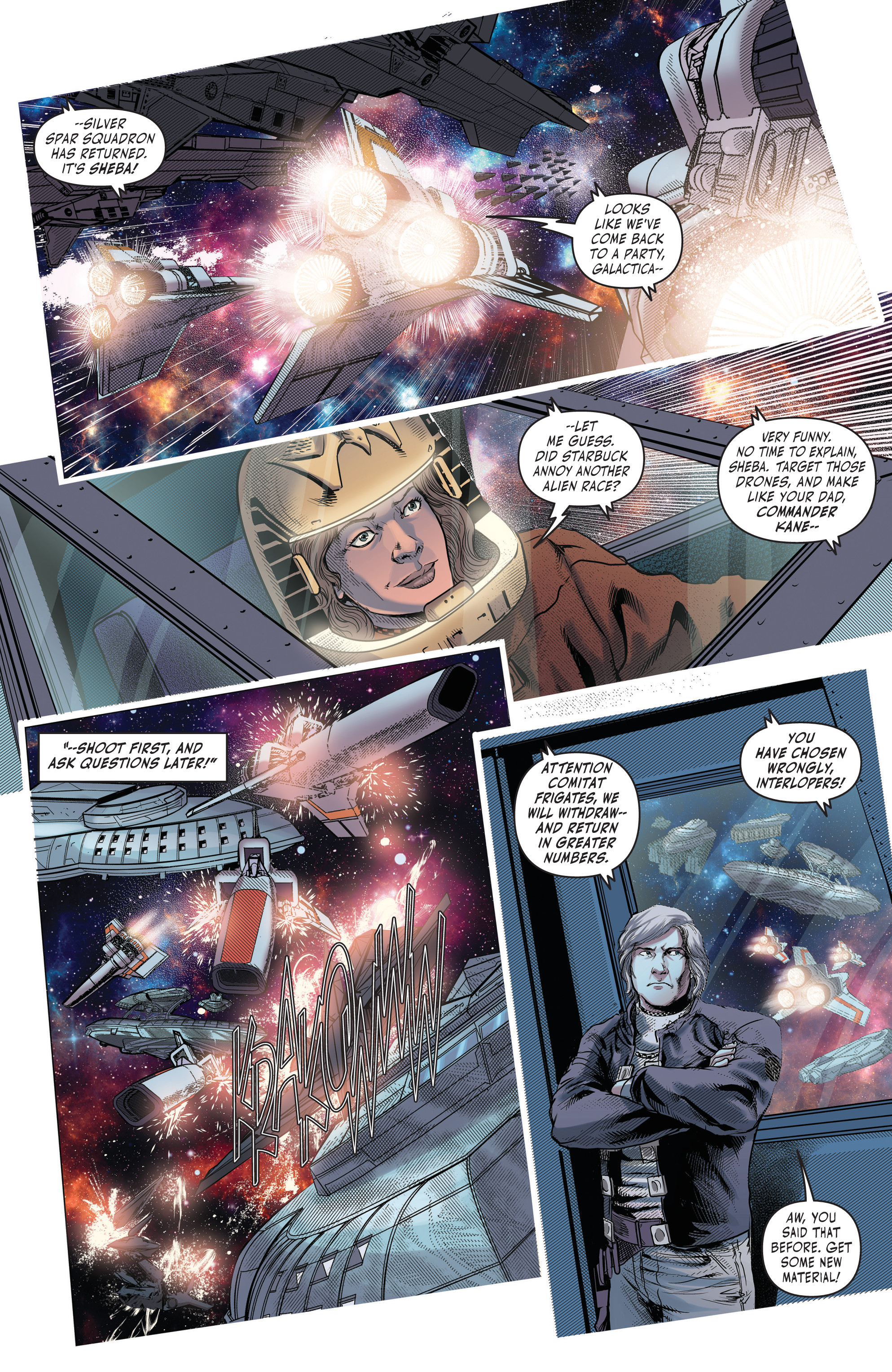 Battlestar Galactica: Classic (2018-) issue 1 - Page 21