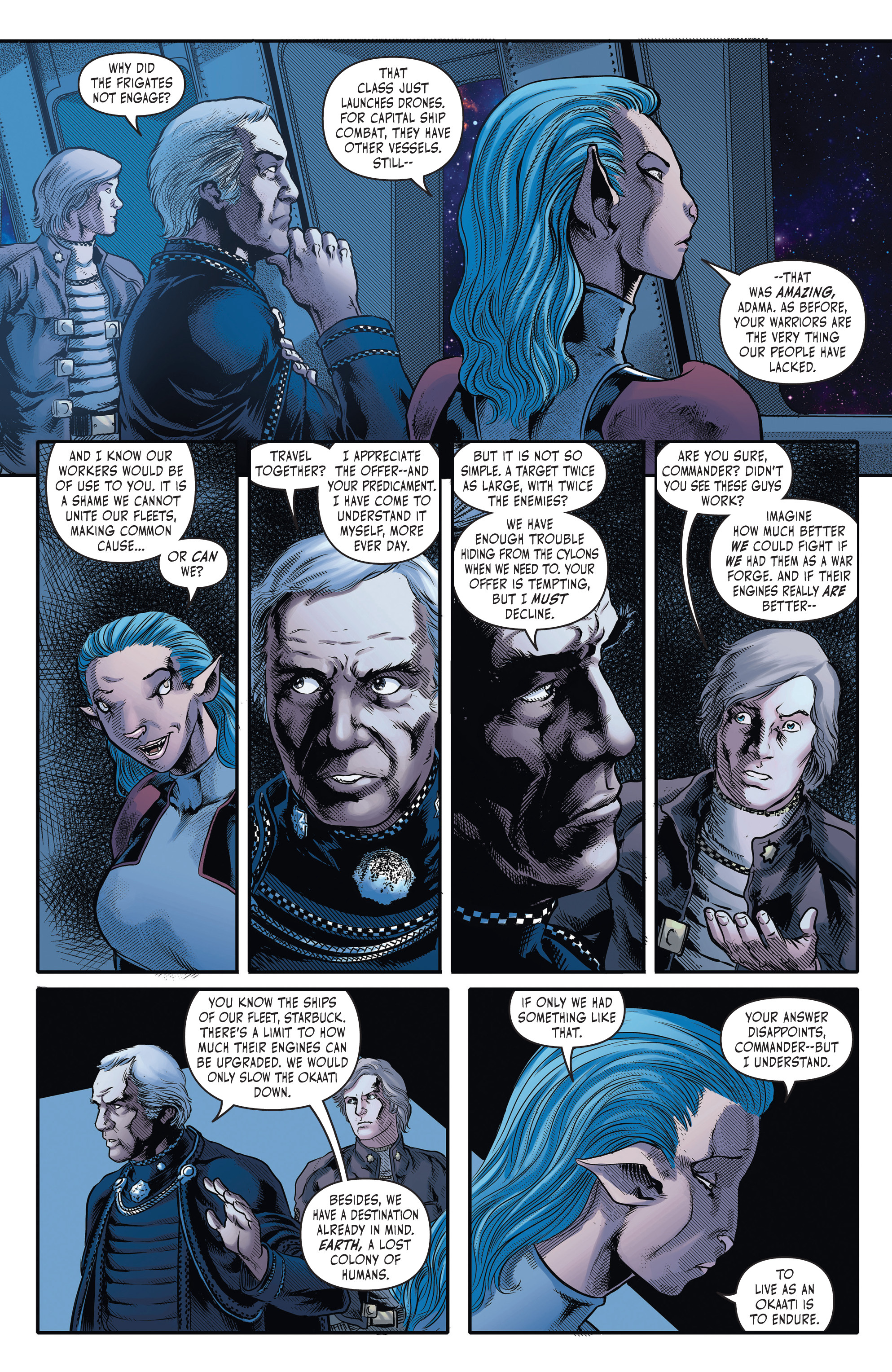 Battlestar Galactica: Classic (2018-) issue 1 - Page 22