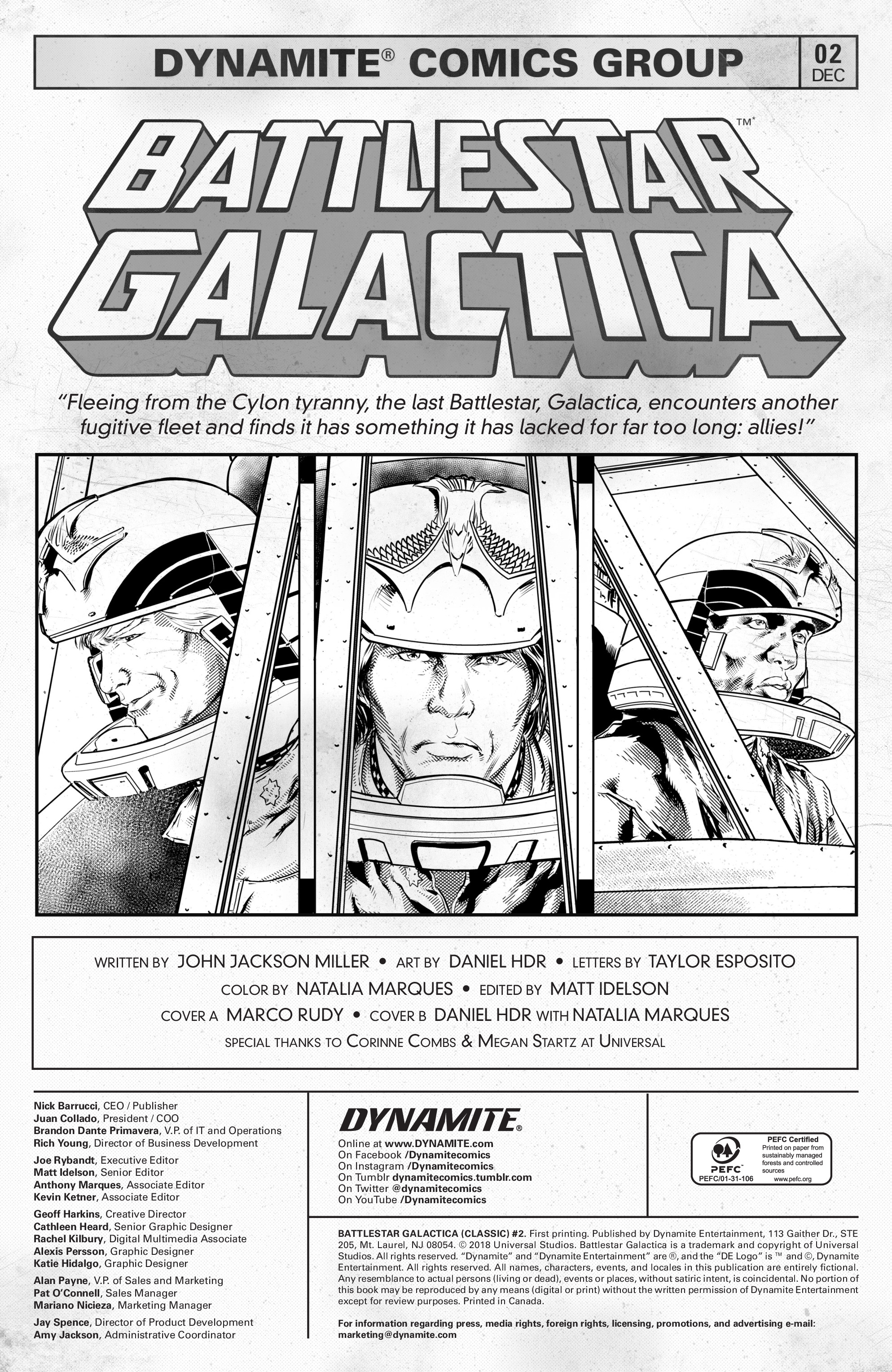 Battlestar Galactica: Classic (2018-): Chapter 2 - Page 3