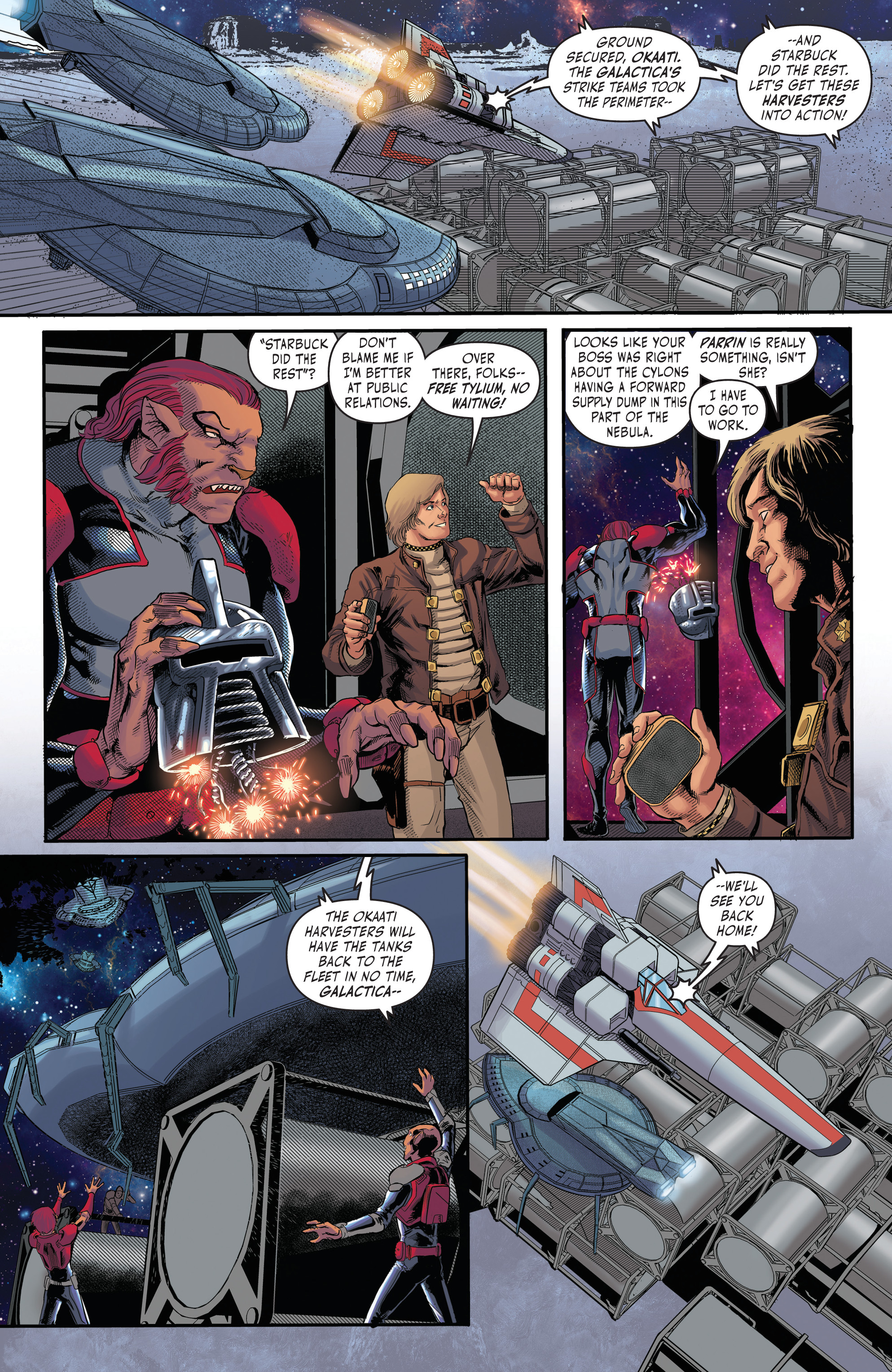 Battlestar Galactica: Classic (2018-) issue 2 - Page 10