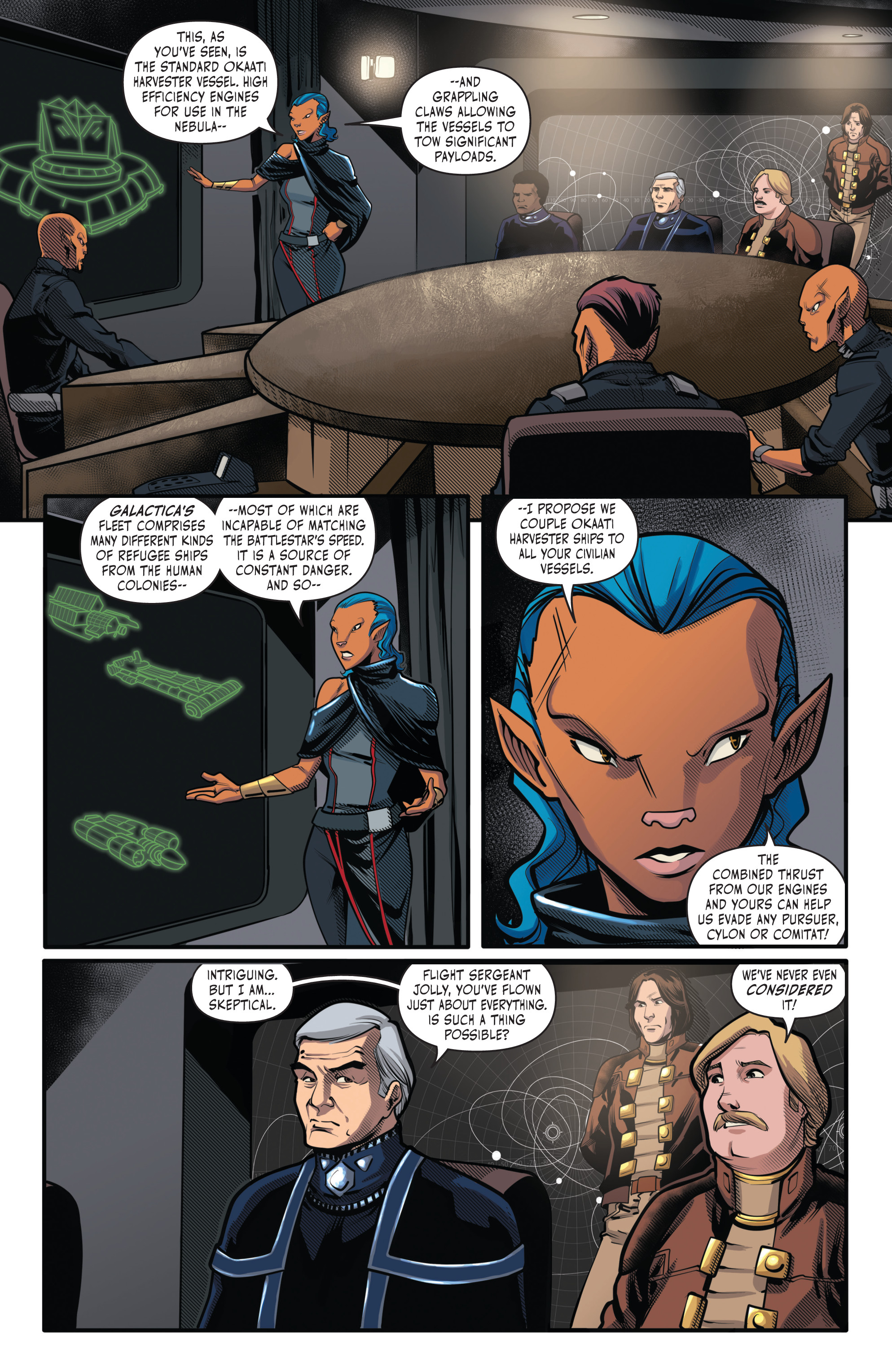 Battlestar Galactica: Classic (2018-) issue 2 - Page 15