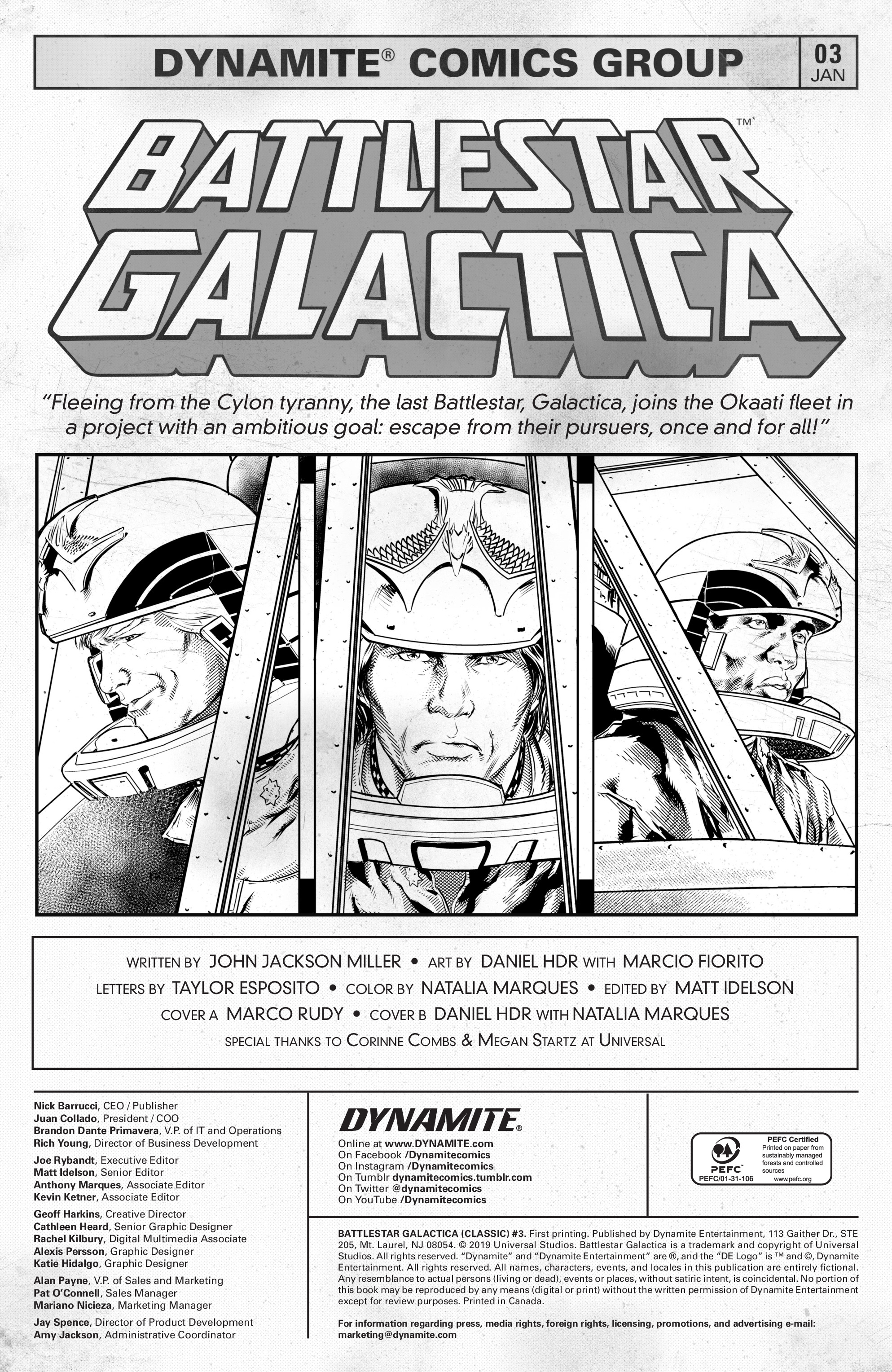 Battlestar Galactica: Classic (2018-): Chapter 3 - Page 3