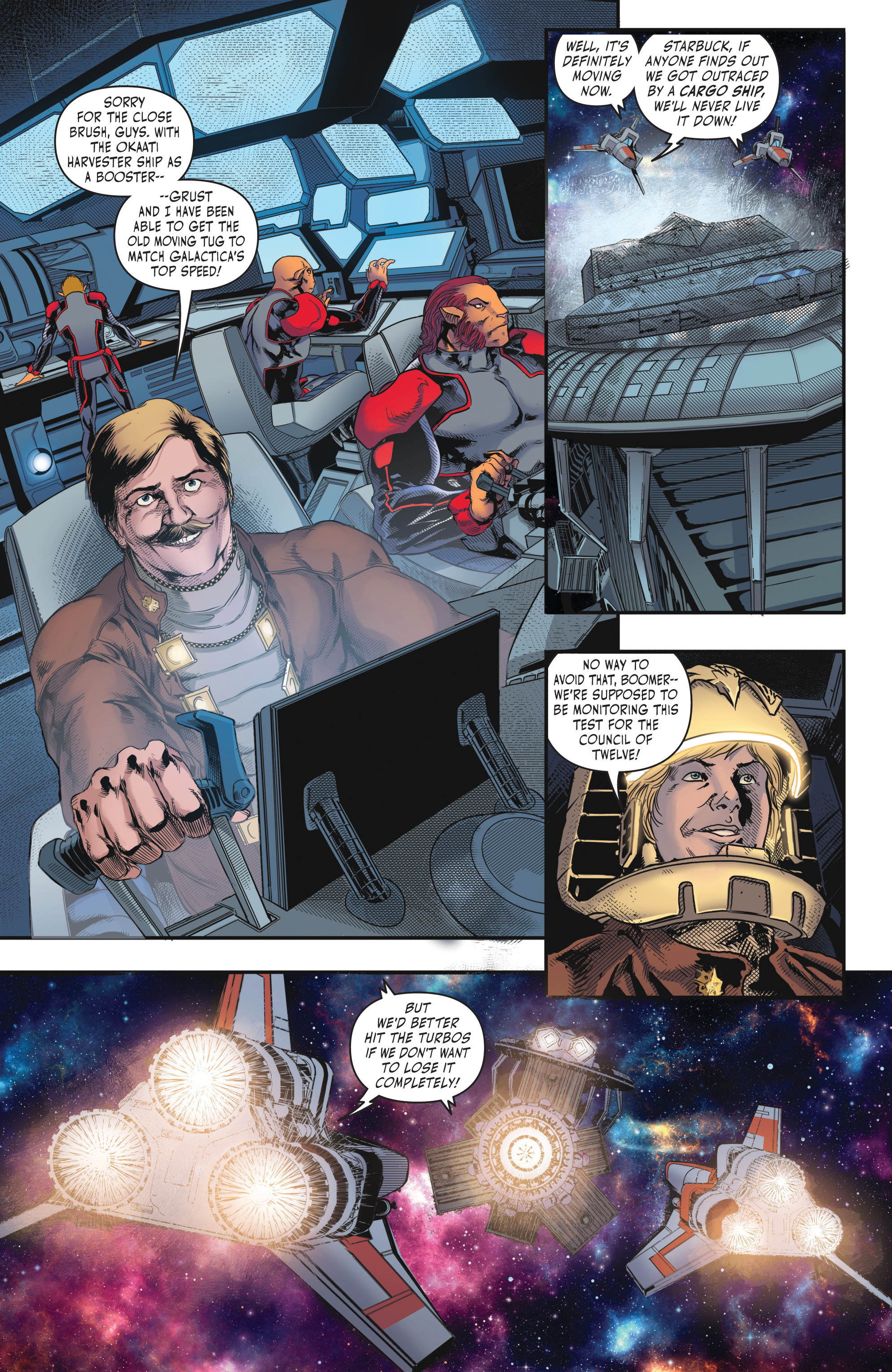 Battlestar Galactica: Classic (2018-): Chapter 3 - Page 5